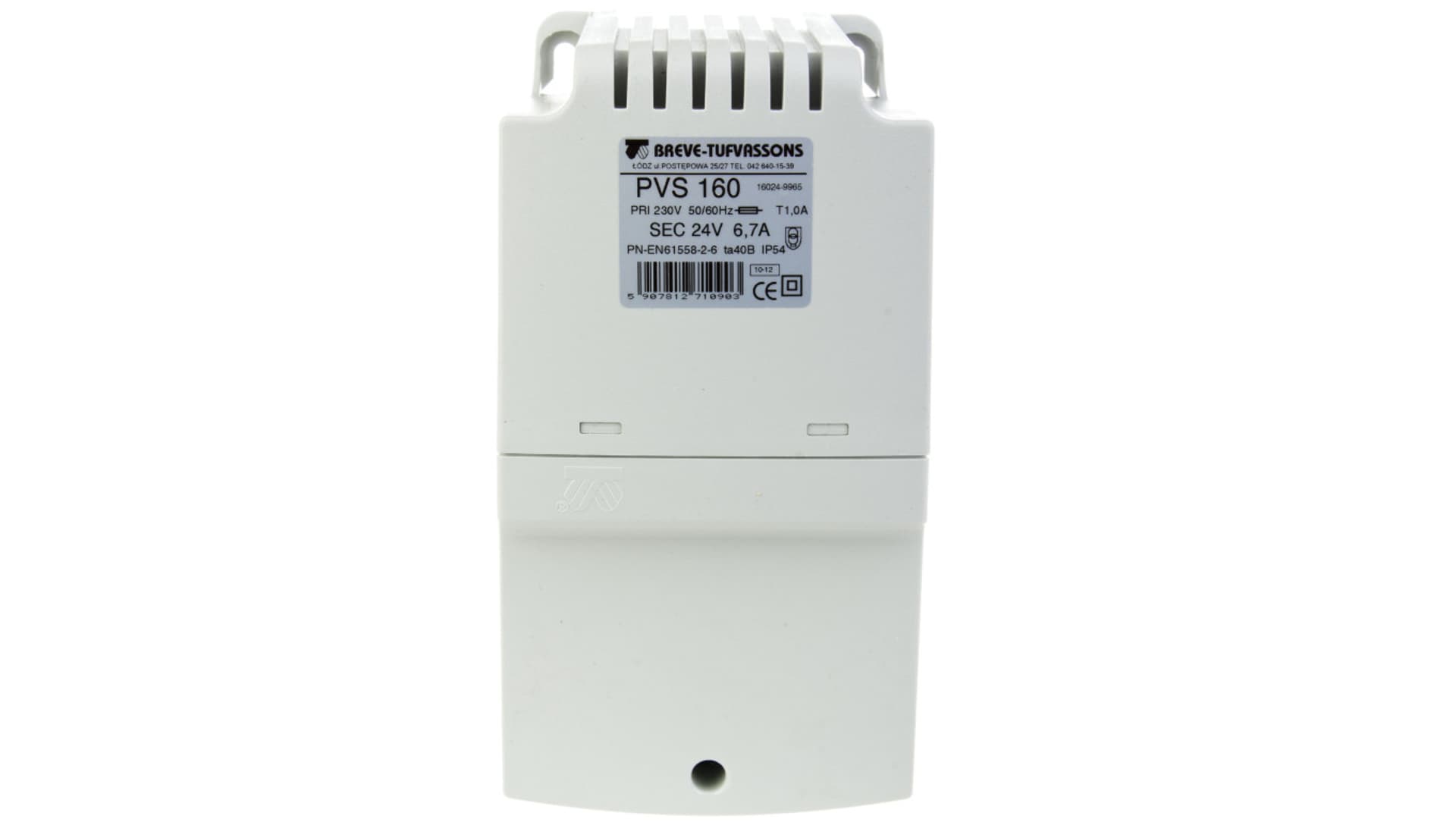 

Transformator 1-fazowy PVS 160VA 230/24V /w obudowie IP54/ 16024-9965