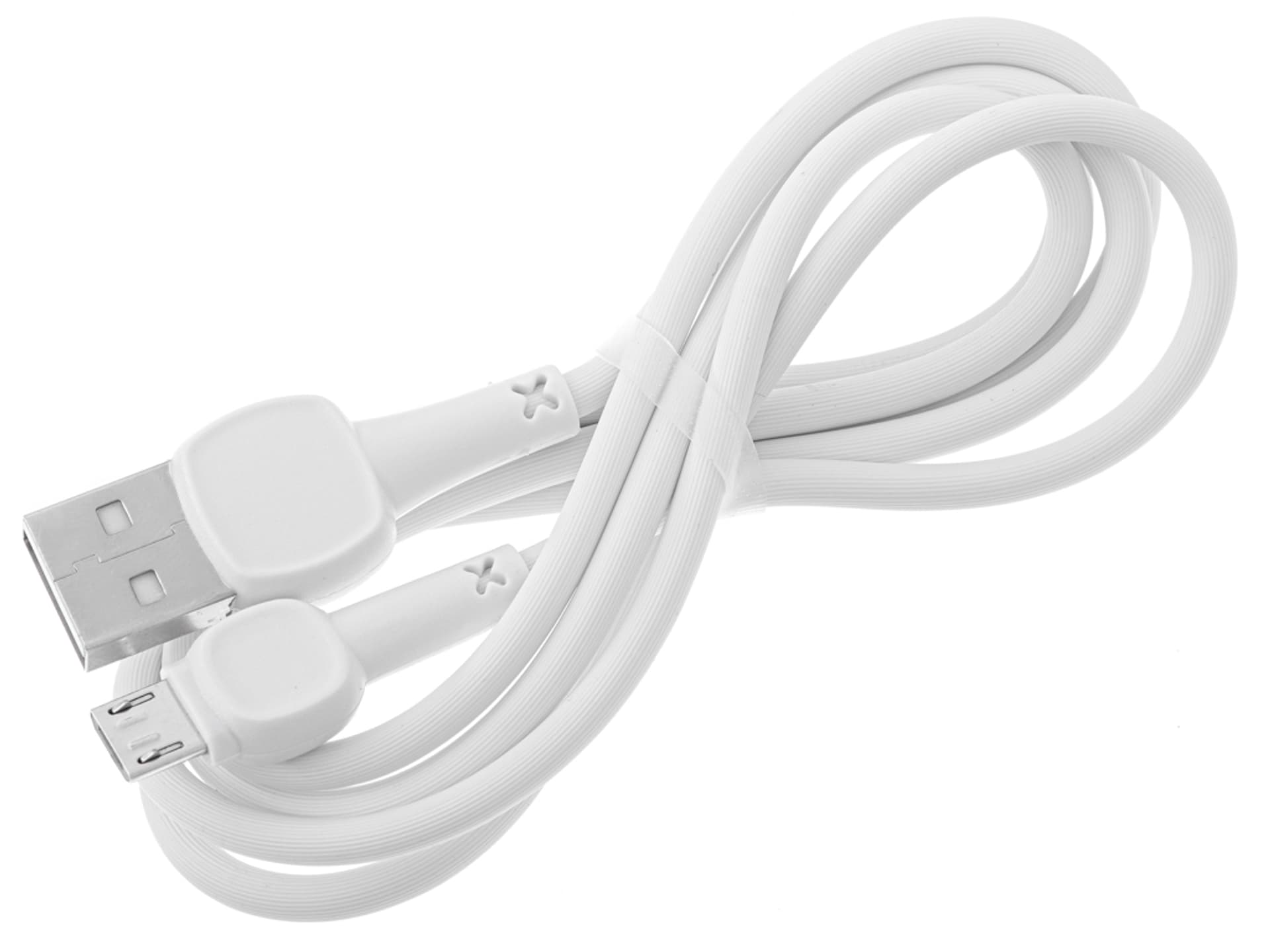 

L-BRNO Kabel USB - micro USB ładowarka Quick Charge szybkie ładowanie biały
