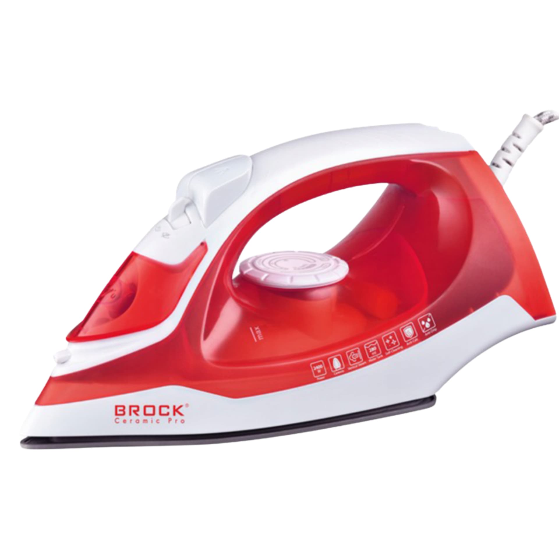 

ŻELAZKO PAROWE 2400W CERAMICZNE BSI2011RD BROCK