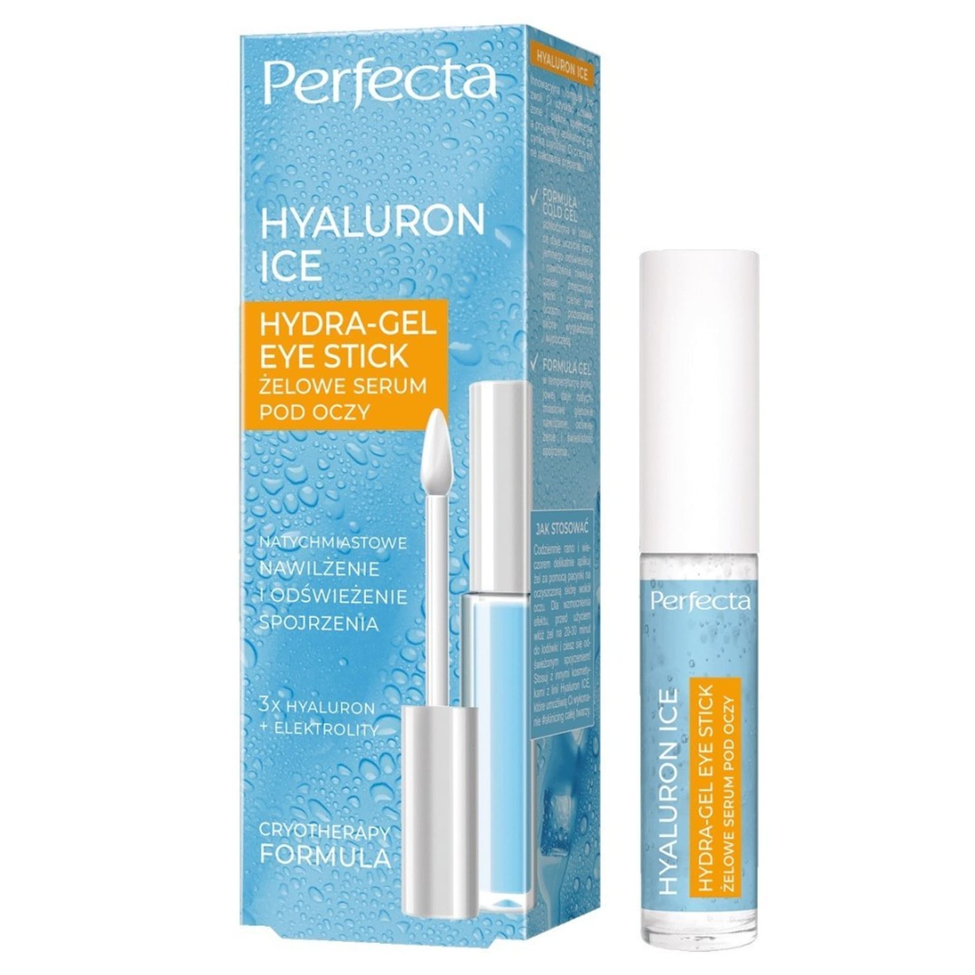 

PERFECTA Hyaluronic Ice Żelowe Serum pod oczy EYE STICK 11ml