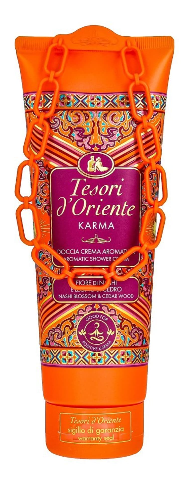 

TESORI D`ORIENTE Kremowy Żel pod prysznic Karma - Kwiat Nashi & Drzewo Cedrowe 500ml