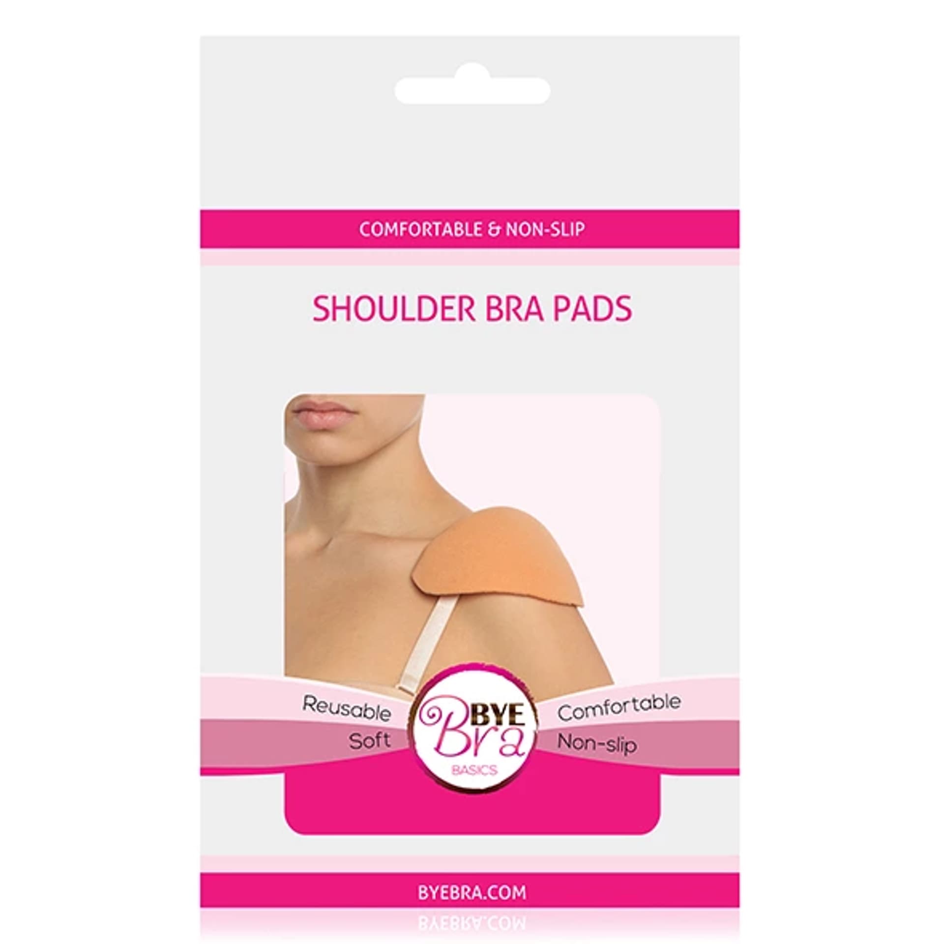 

Nakładki na ramiona - Bye Bra Shoulder Bra Pads Nude