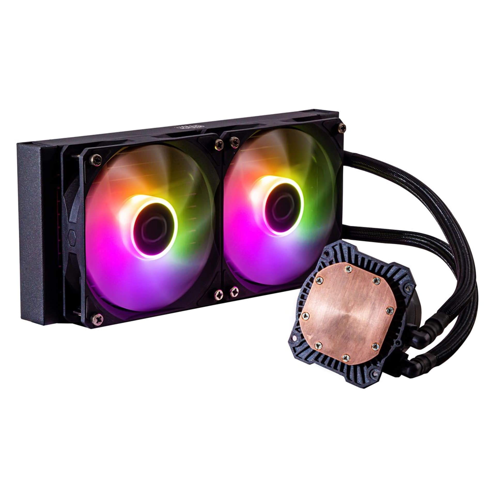 

COOLER MASTER CHŁODZENIE WODNE CPU MASTERLIQUID 240L CORE ARGB MLW-D24M-A18PZ-R1