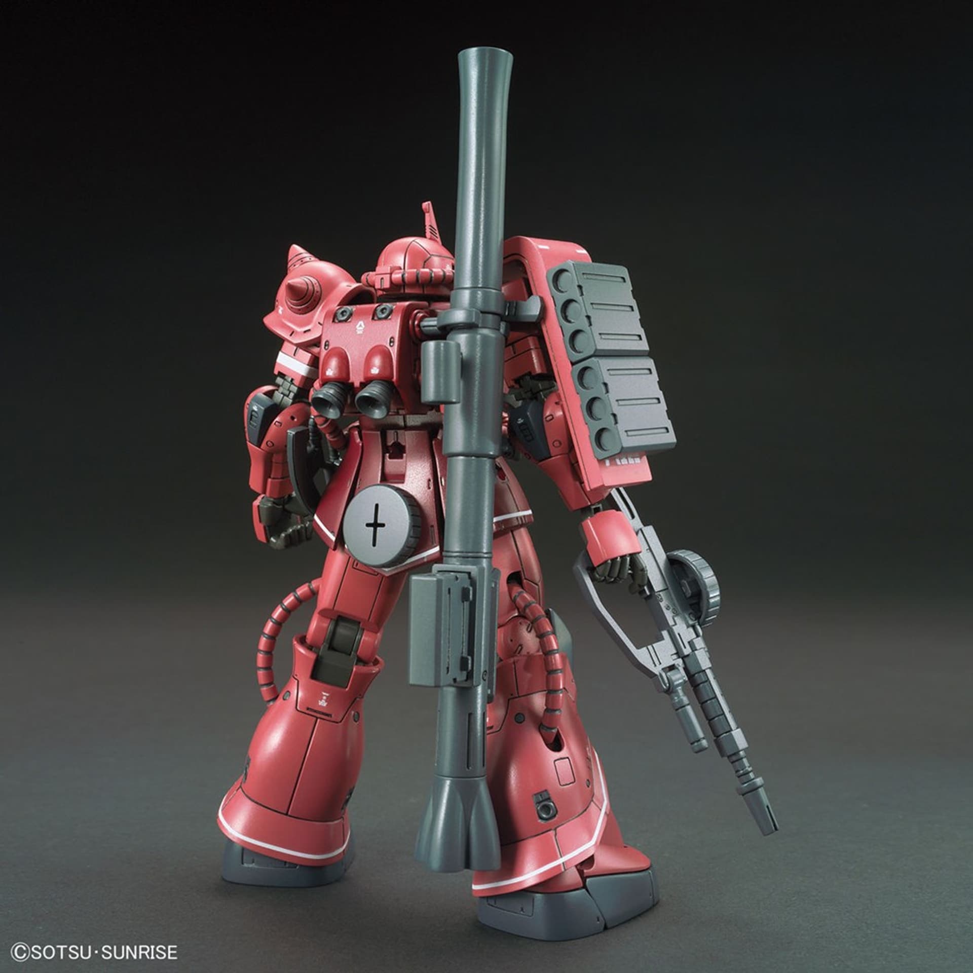 

Figurka kolekcjonerska BANDAI HG 1/144 MS-O6S ZAKU II (RED COMET VER.)
