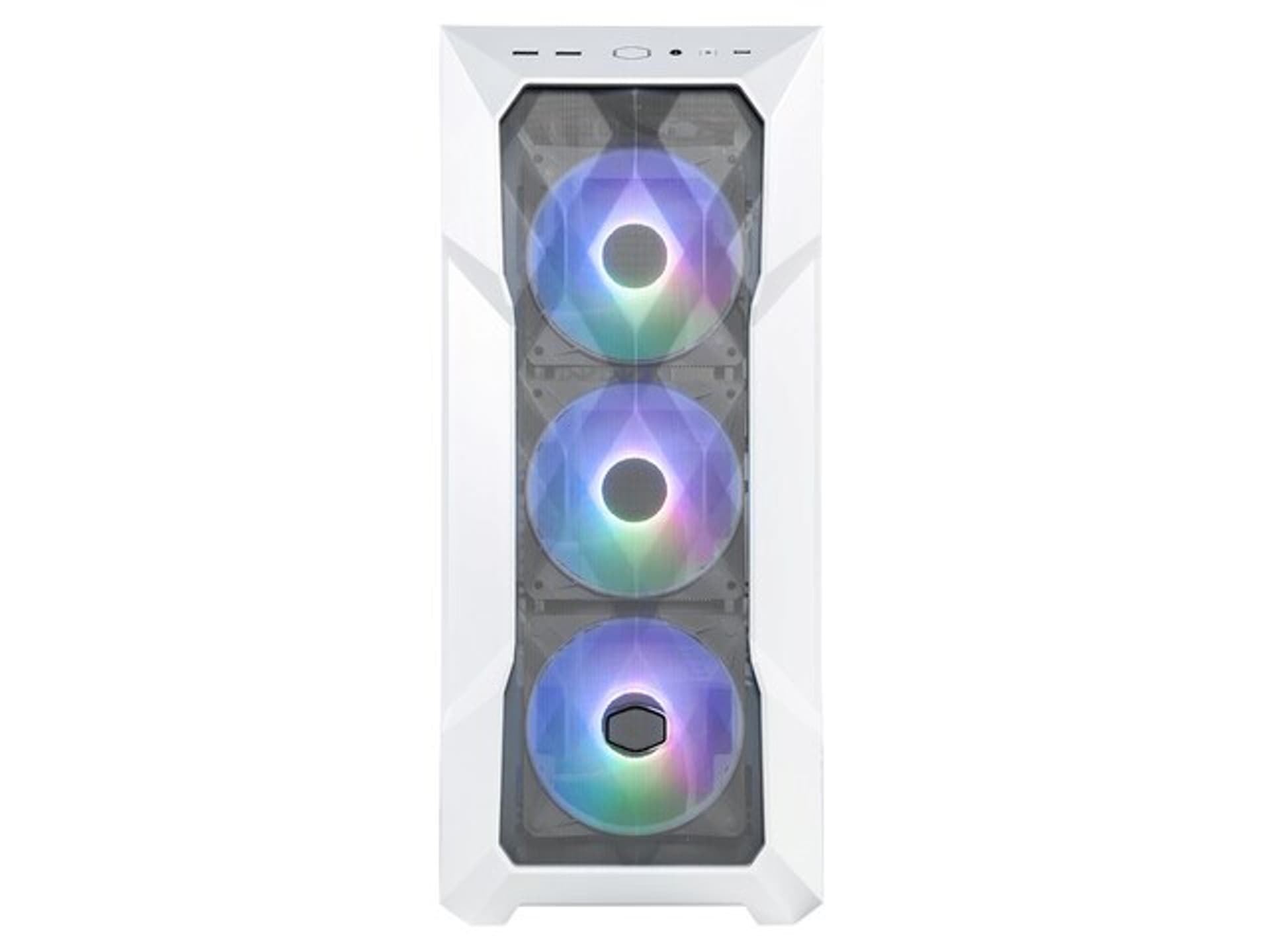 

COOLER MASTER OBUDOWA MASTERBOX TD500 V2 MESH ARGB MIDI TOWER BIAŁA TD500V2-WGNN-S00
