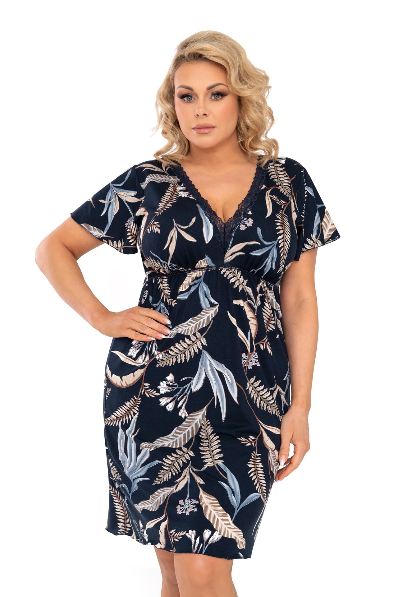 

Koszulka Helen Plus Dark Blue (Rozmiar 52)