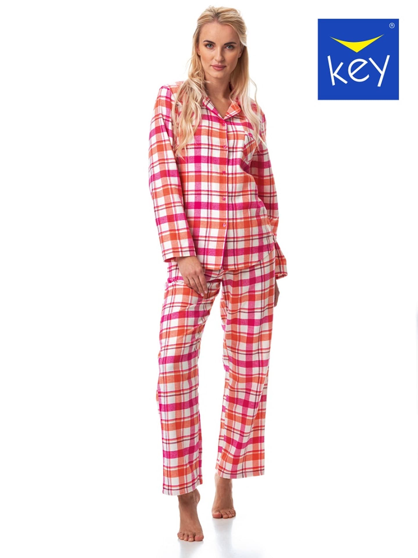 

PIŻAMA KEY LNS-437 B23 XXL- (kolor różowy, rozmiar 4XL)