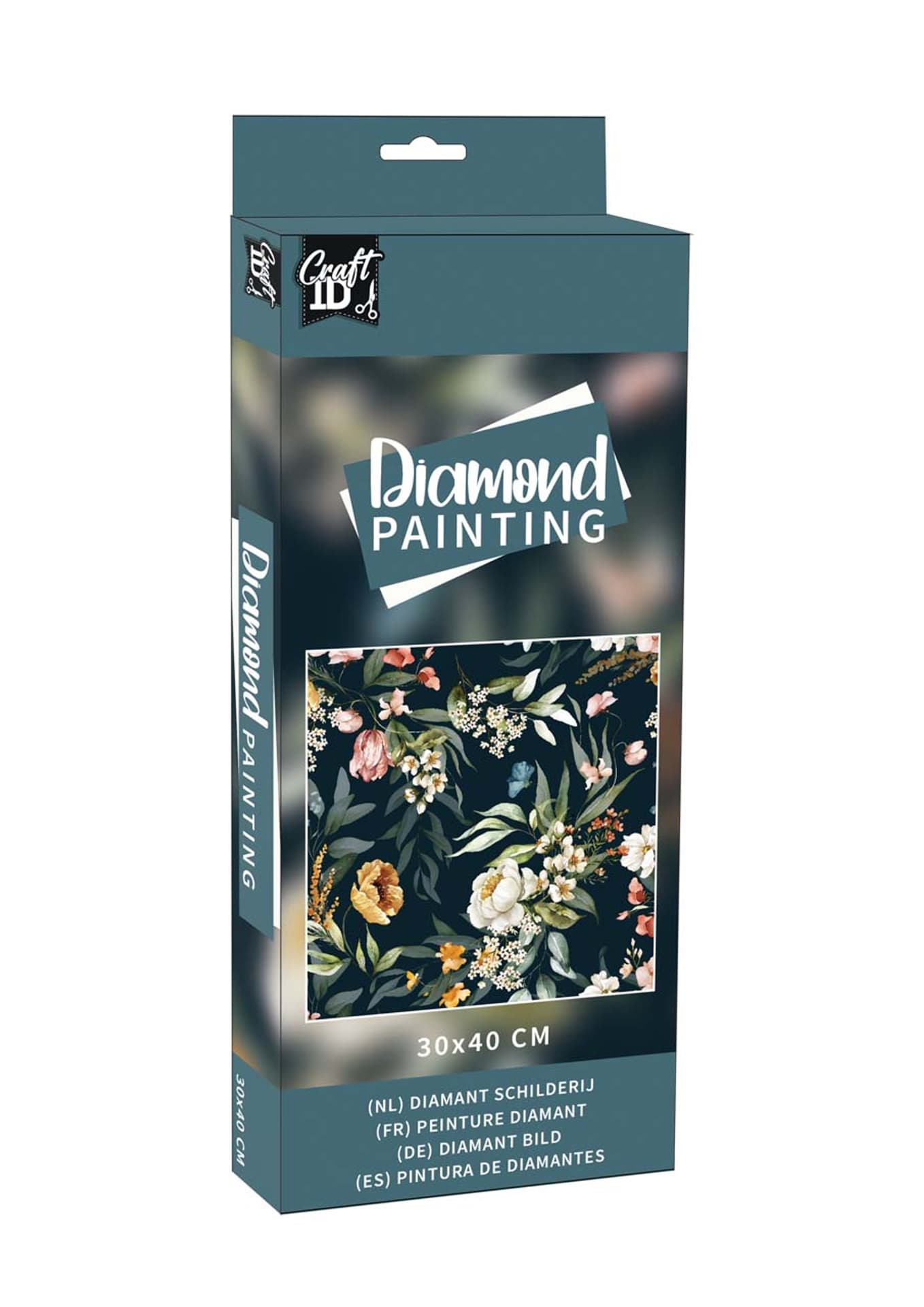 

Diamond painting - Flowers, 30x40cm
