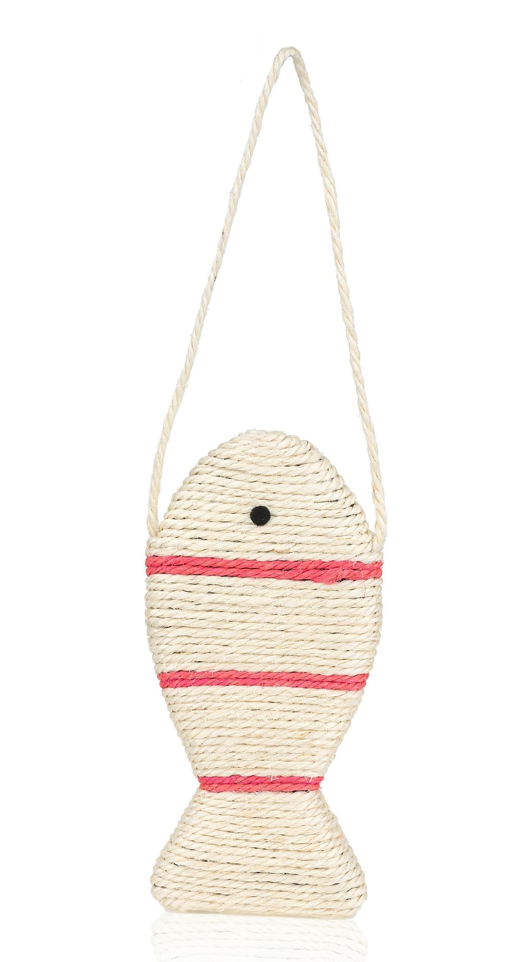 

K001 drapak mała ryba - sizal 25cm