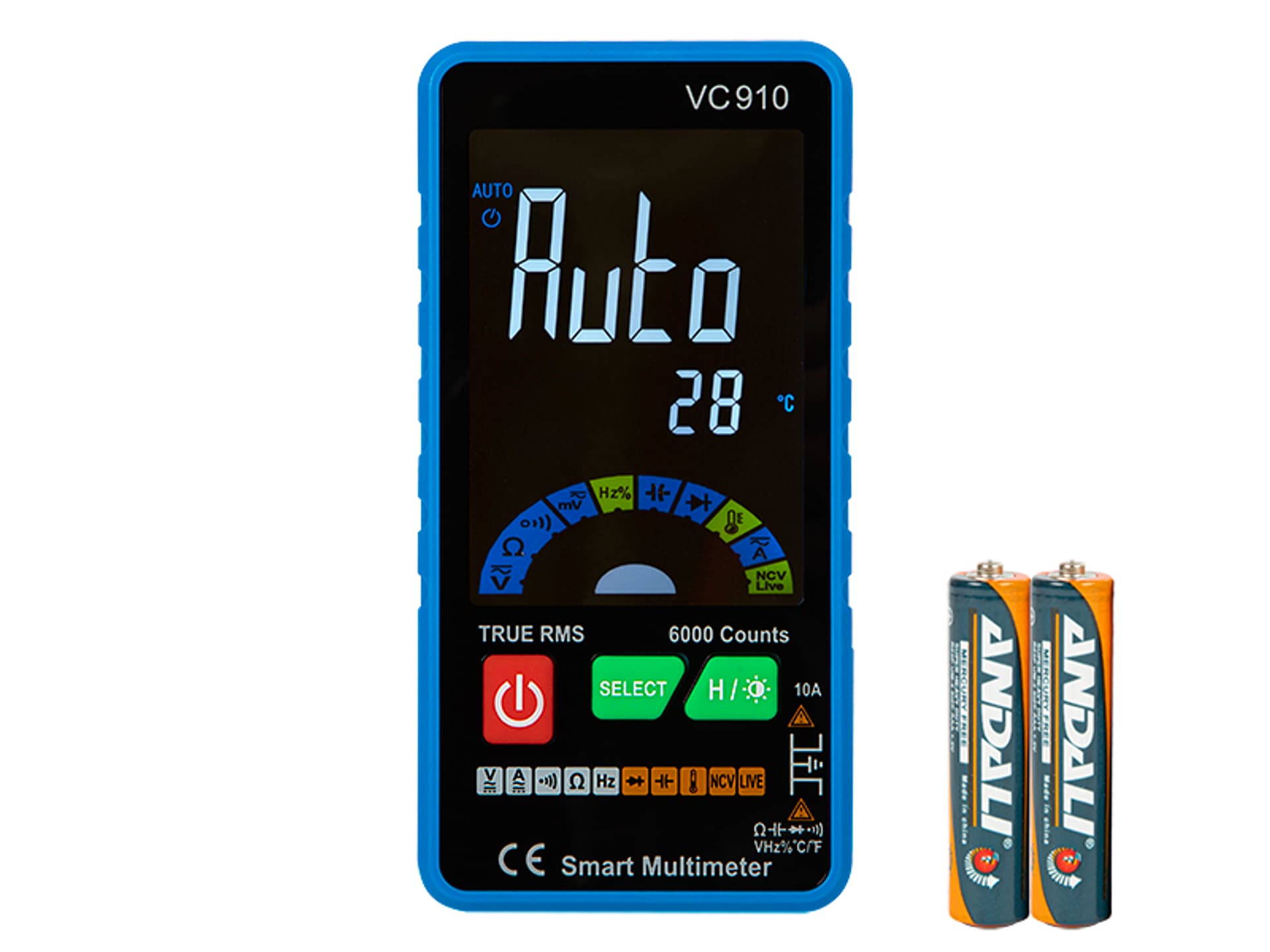 

50-171# Miernik cyfrowy vc910 xtreme