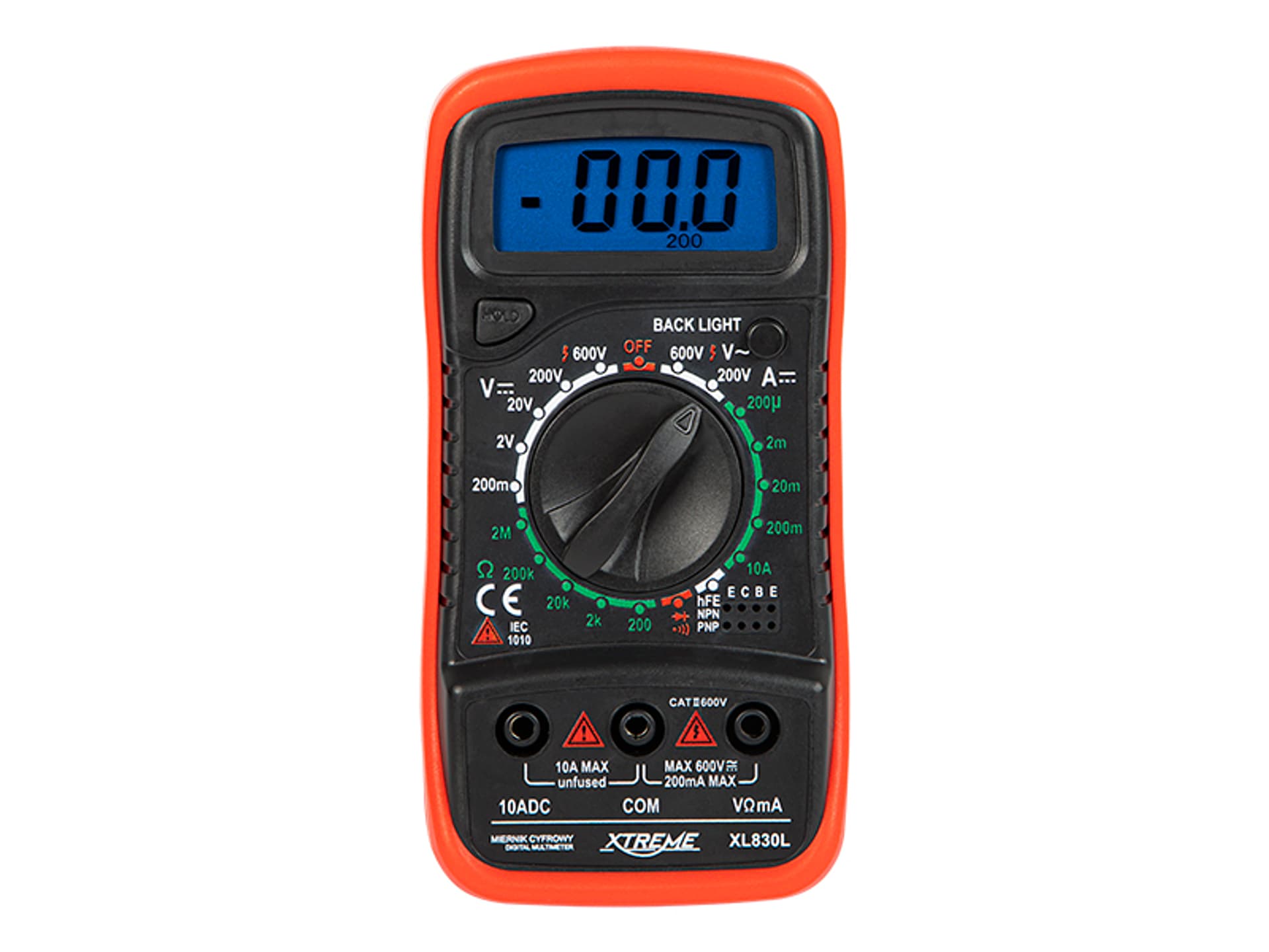 

50-003# Miernik cyfrowy xl830l xtreme