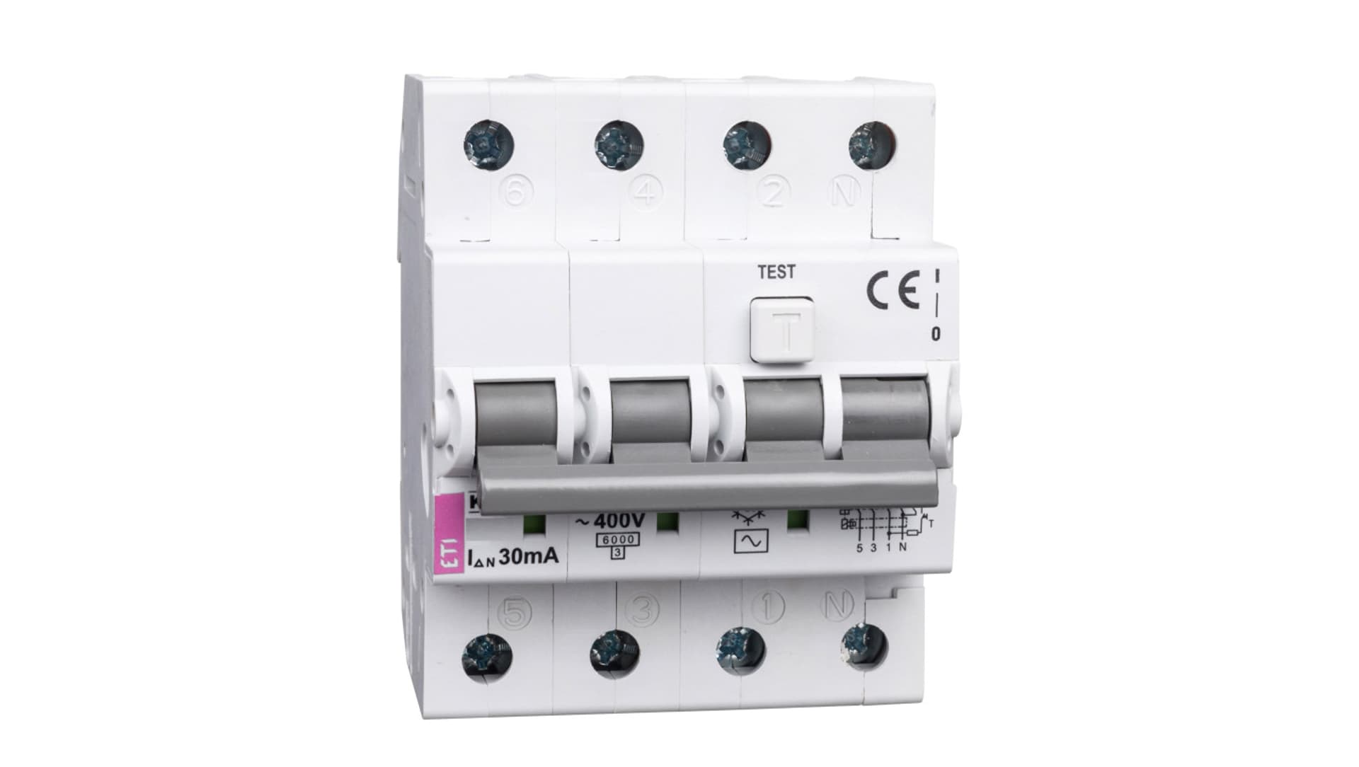 

Wyłącznik różnicowo-nadprądowy 4P 32A B 0,03A typ AC KZS-4M 002174007