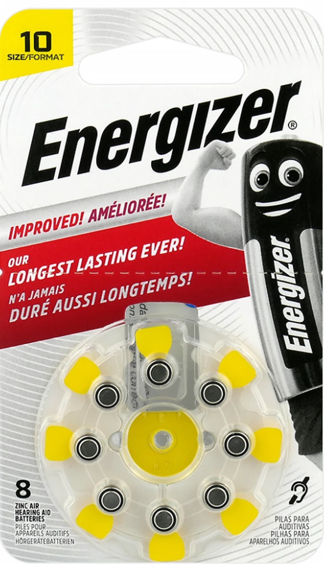 

BATERIA ENERGIZER SŁUCHOWA TFT AZ 10 /8