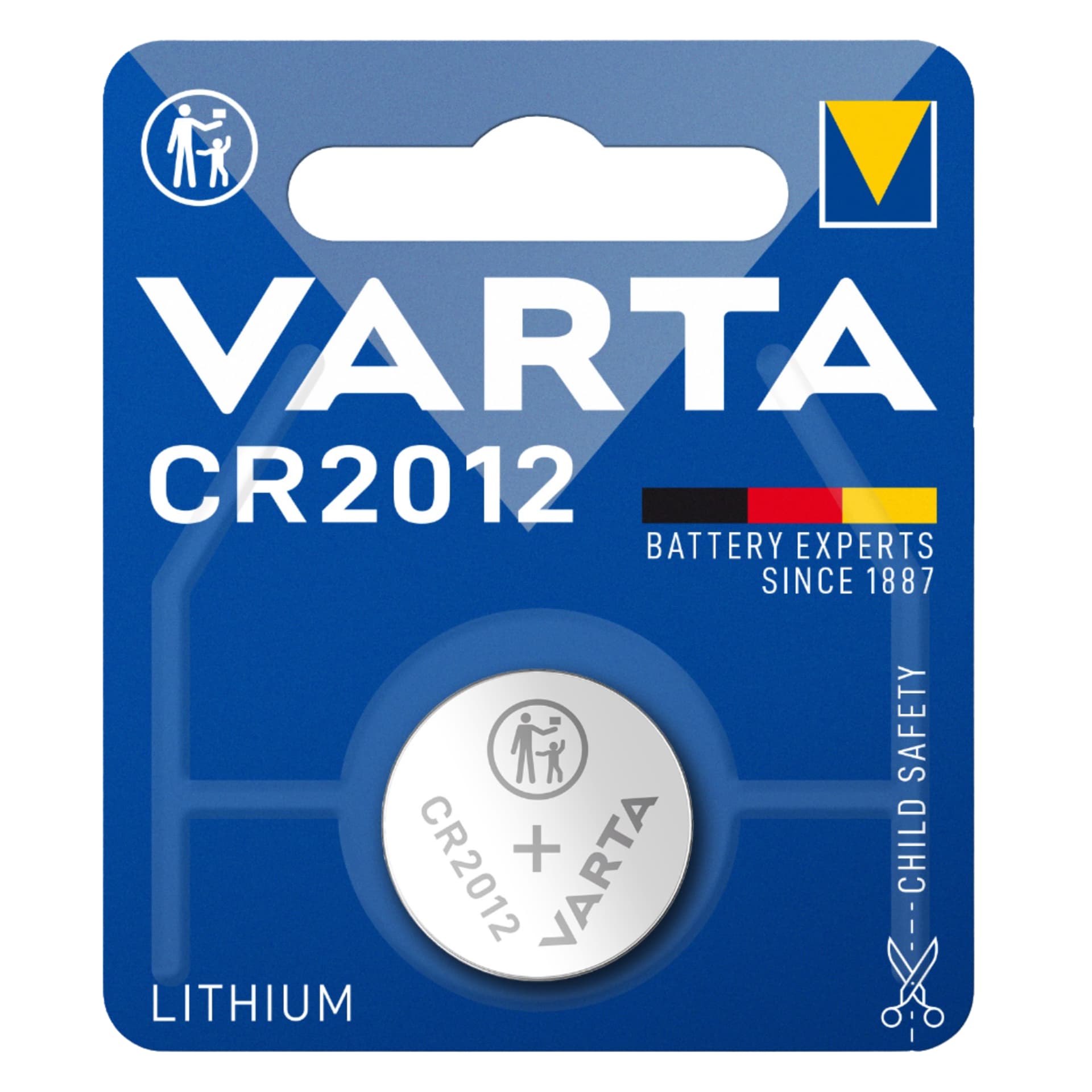 

BATERIA LITOWA GUZIKOWA CR2012 VARTA 1 SZT.