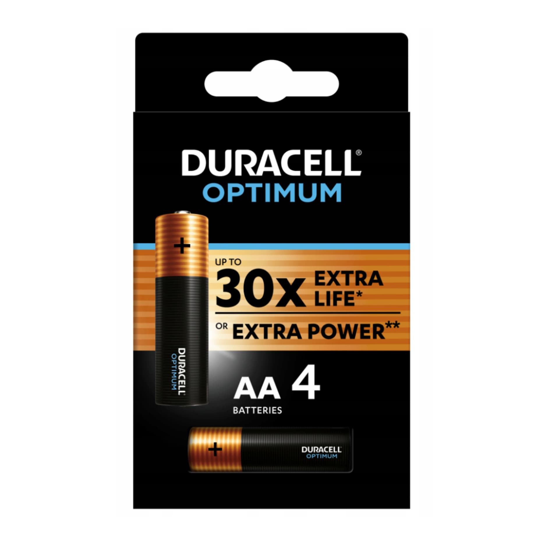 

BATERIA ALKALICZNA OPTIMUM LR6 bl./4szt DURACELL