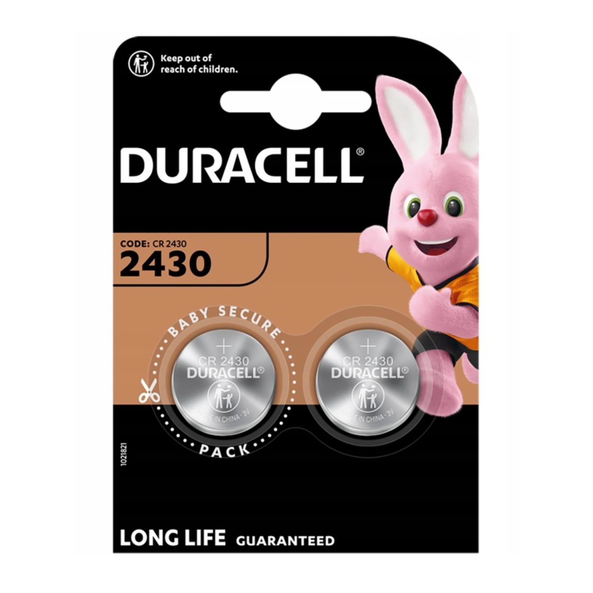 

BATERIA LITOWA GUZIKOWA 2430 bl.2szt DURACELL