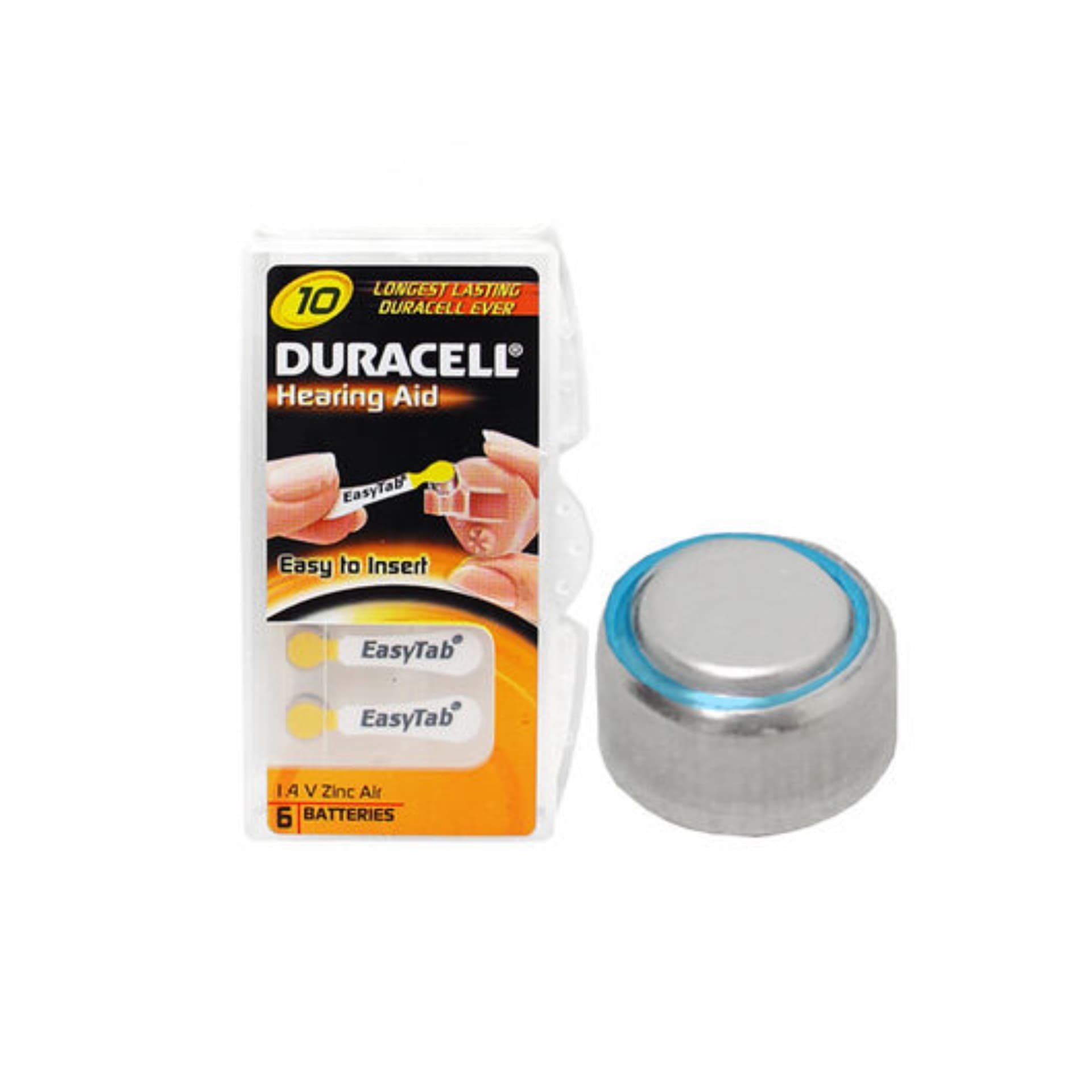 

Bateria Duracell DA10 Easytab /6szt