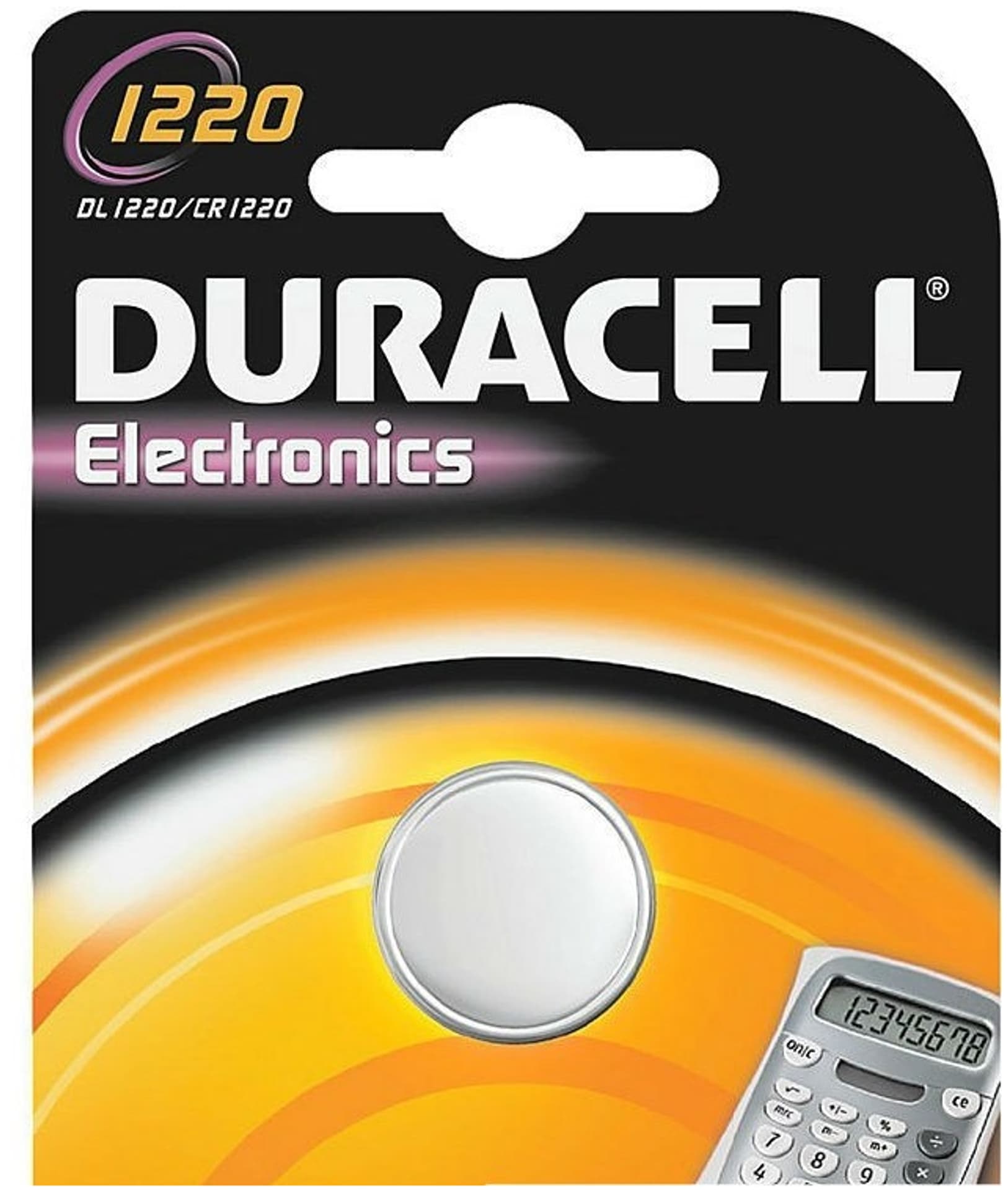 

BATERIA LITOWA GUZIKOWA MINI CR1220 bl/1 DURACELL