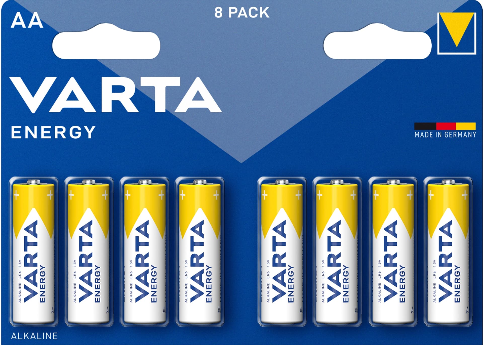 

BATERIA ALKALICZNA VARTA LR6 ENERGY AA 8 SZT. 1,5V