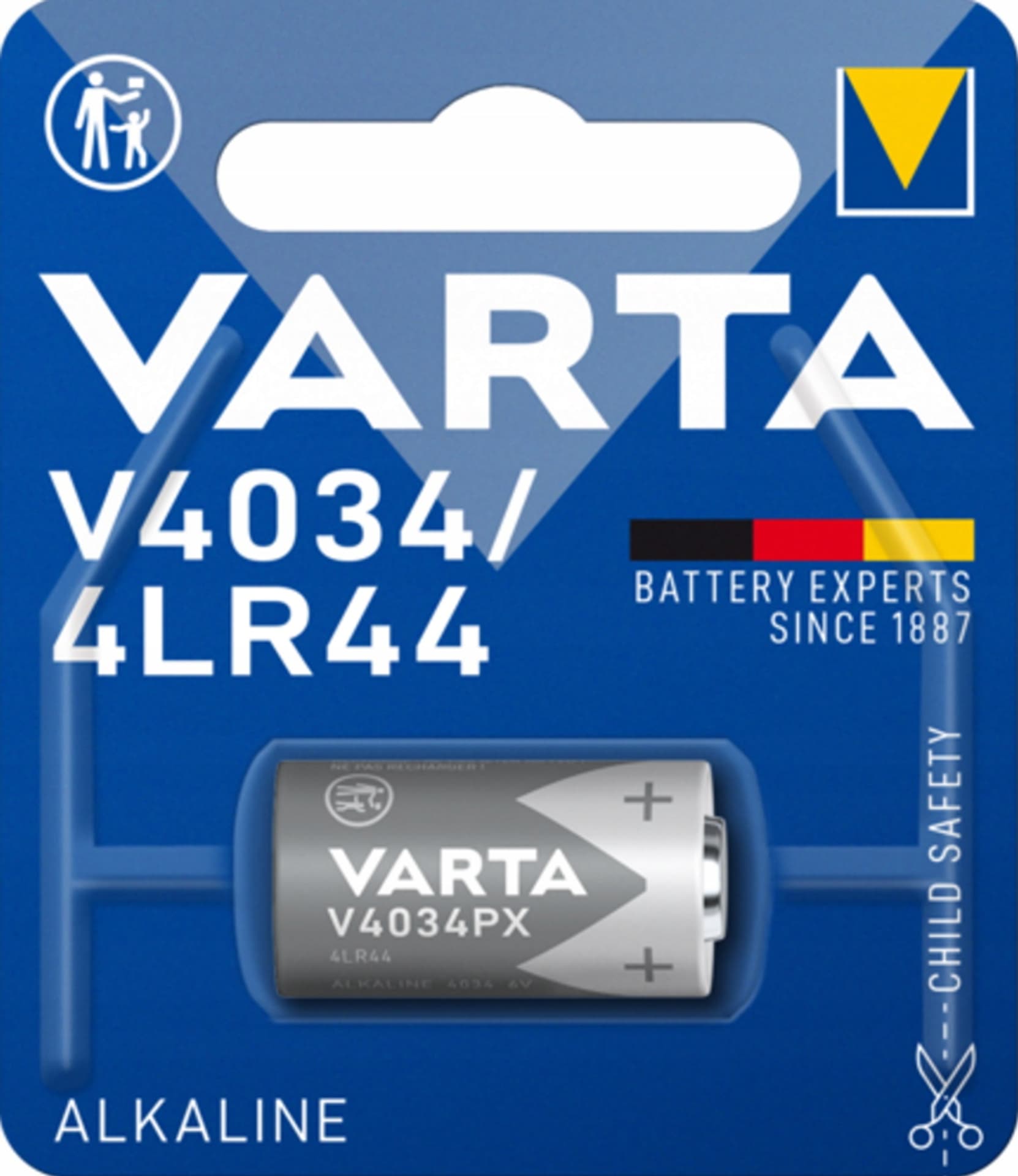 

BATERIA ALKALICZNA VARTA 6V 4LR44 V4034PX 1 SZT.