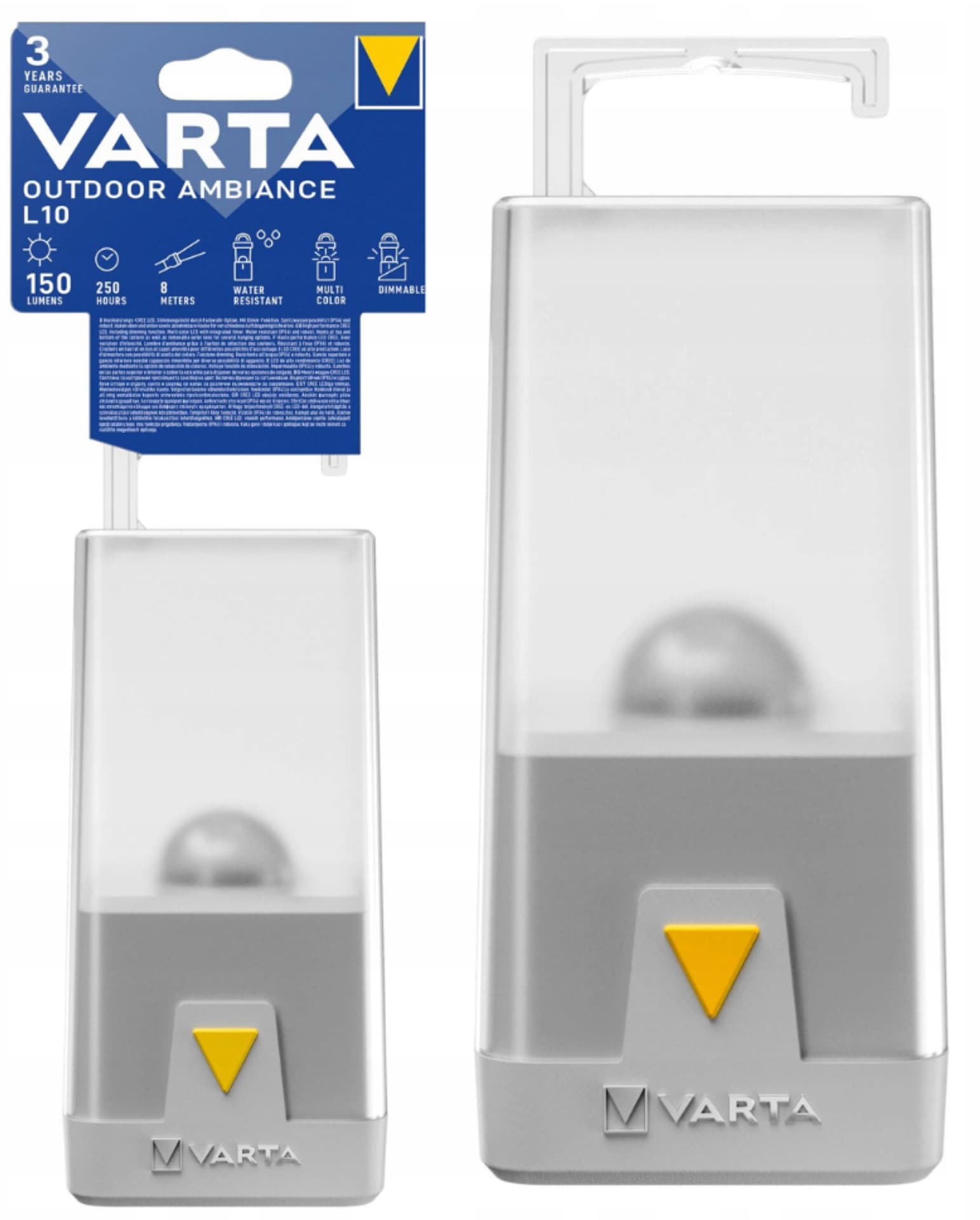 

LATARKA KEMPING LATARNIA VARTA AMBIANCE L10 3xAA