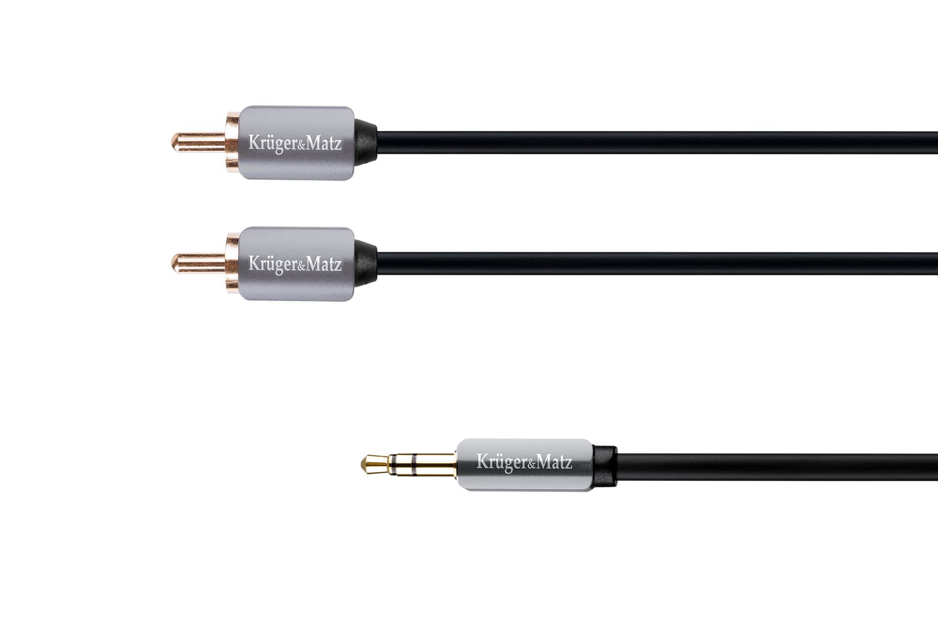 

Kabel wtyk jack 3.5 - 2RCA stereo 3.0m Kruger&Matz