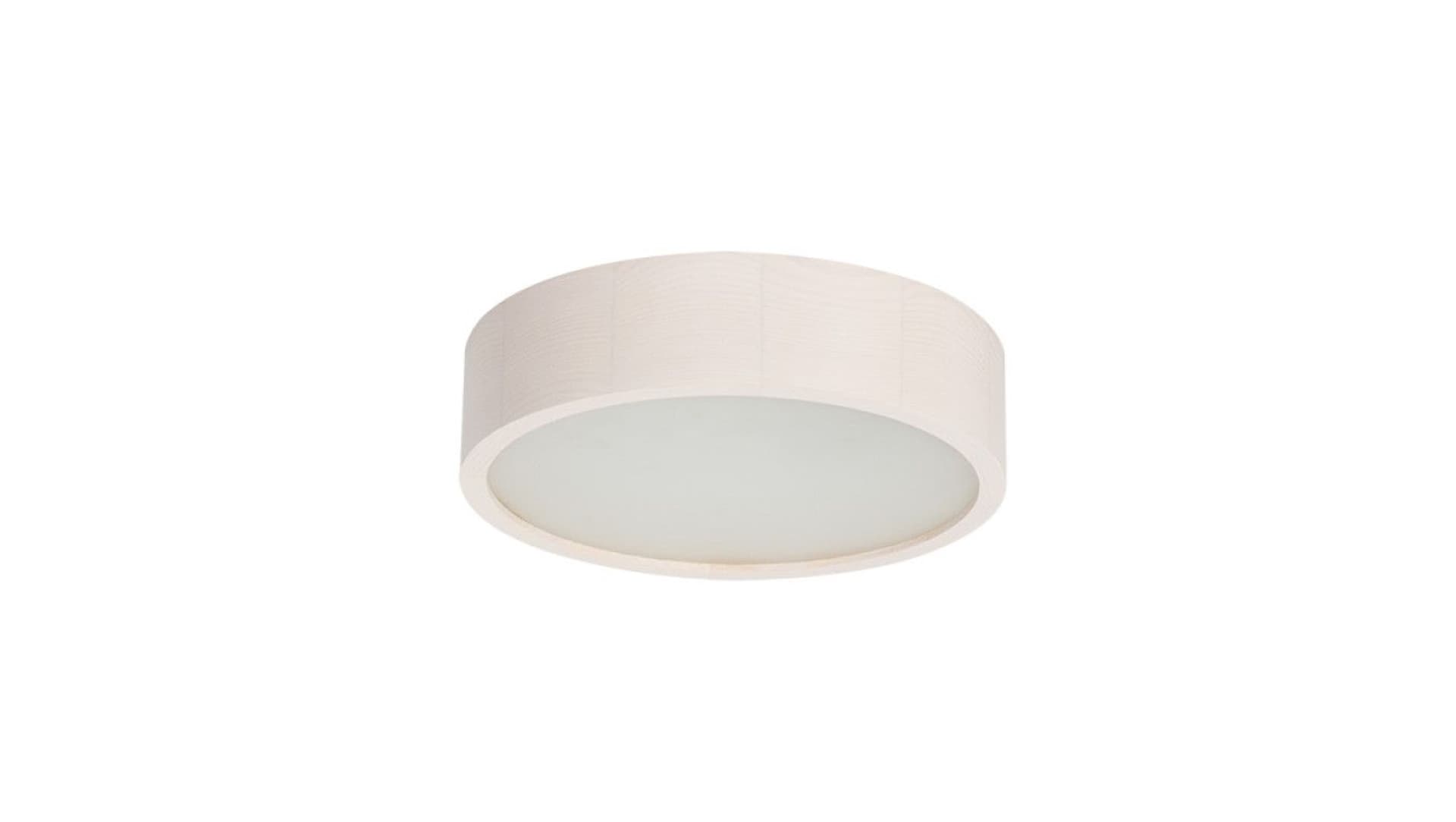 

Plafoniera 2x60W E27 kl.I 220-240V IP20 JASMIN 370-W biały dąb 23124