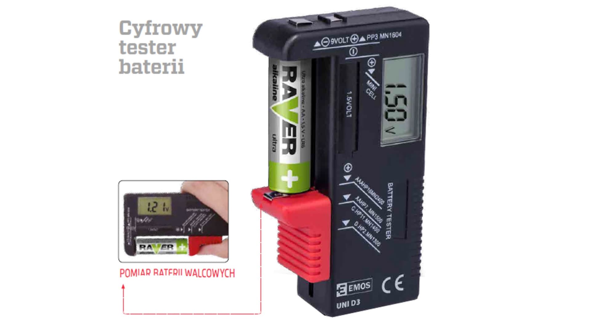

Tester baterii LCD N0322