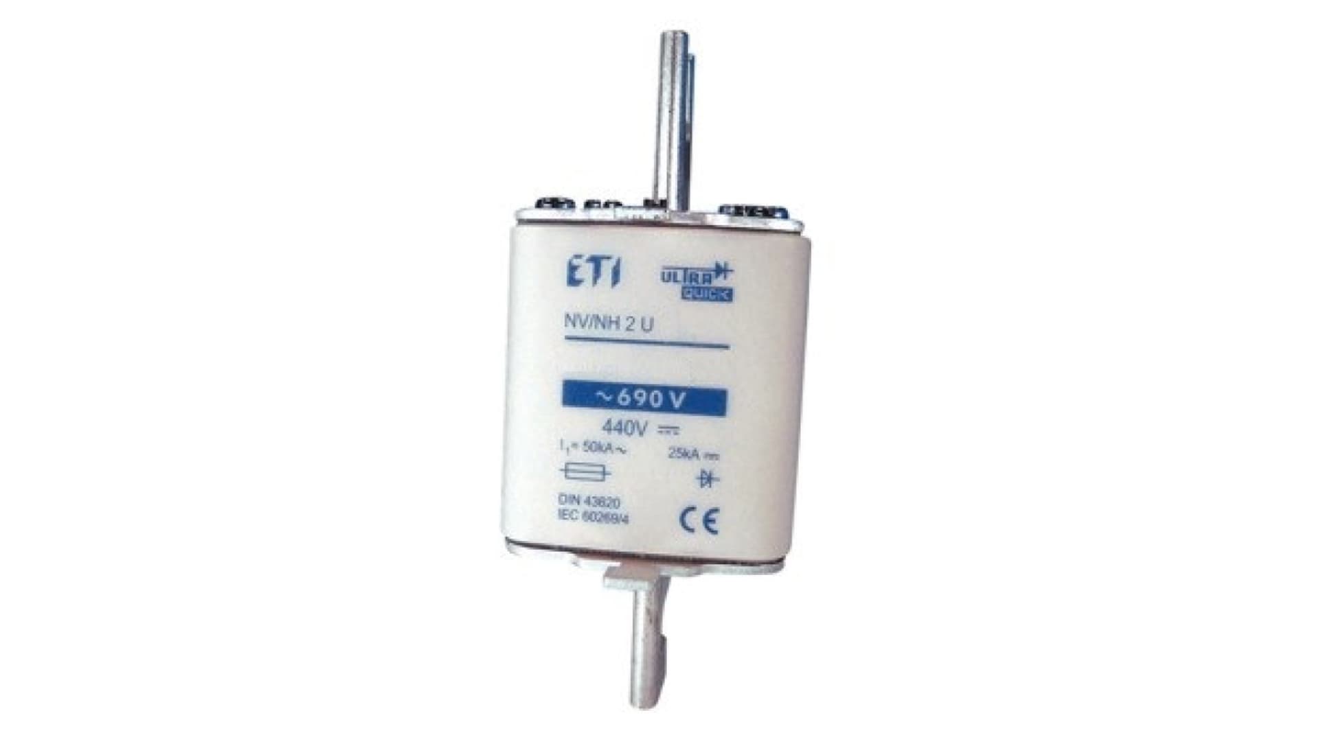 

Wkładka bezpiecznikowa NH2 S110 250A aR 690V S2UQ U 004334115