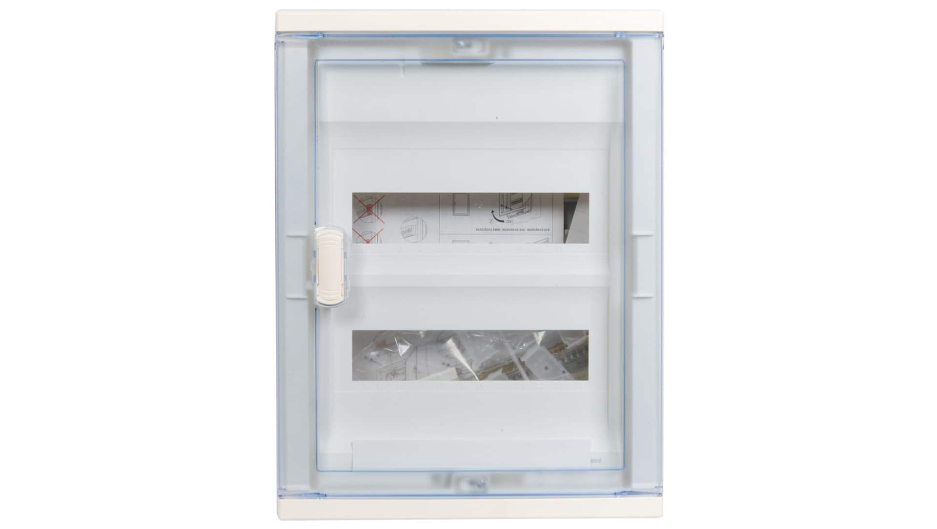 

Rozdzielnica modułowa 2x12 podtynkowa IP40 RWN (drzwi transparentne) 602422, Drzwi transparentne) 60242