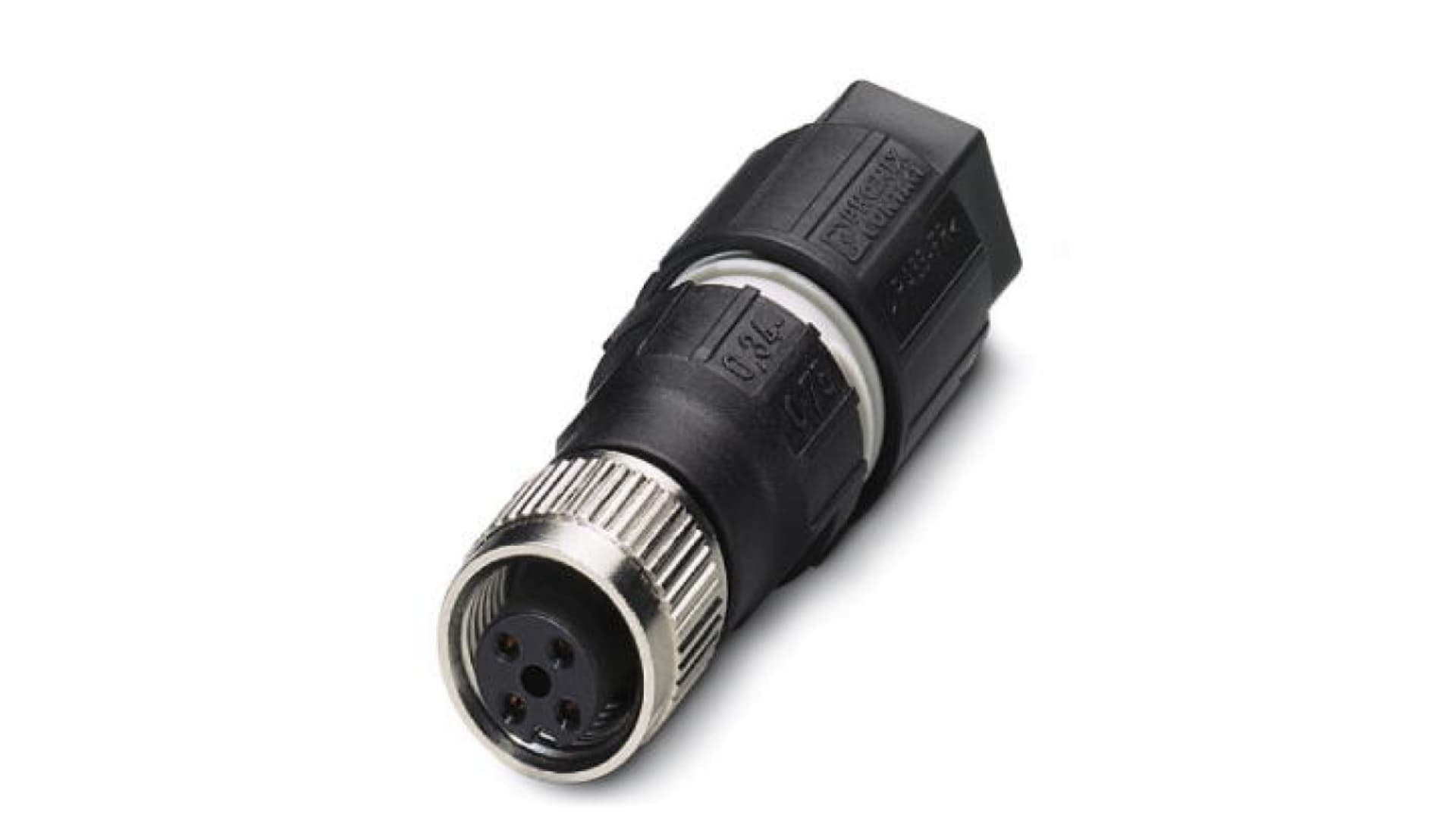 

Złącze czujnika 4-pinowe M12 proste SACC-M12FS-4QO-0,75-M 1641772
