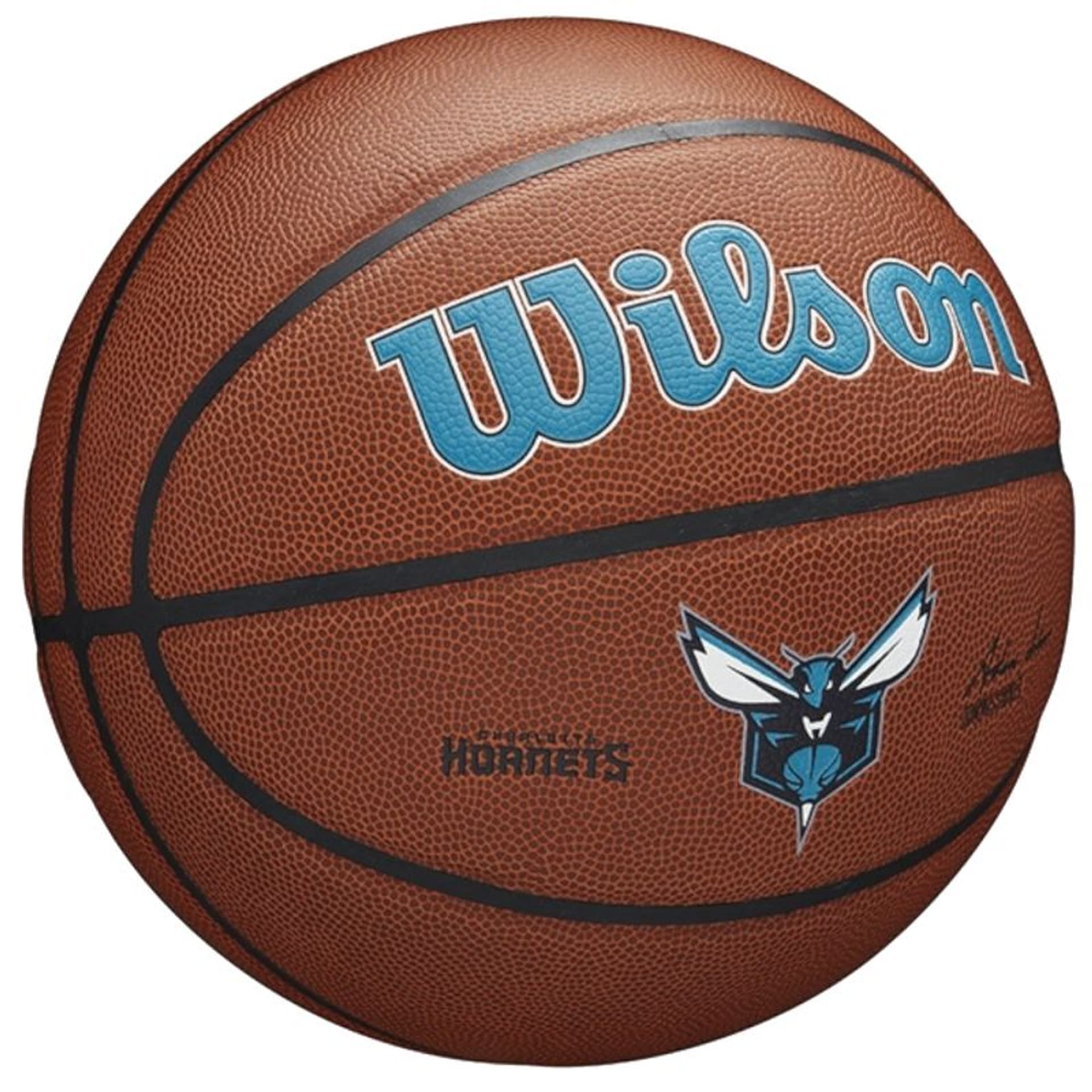 

Piłka do koszykówki Wilson Team Alliance Charlotte Hornets Ball (kolor Brązowy, rozmiar 7)