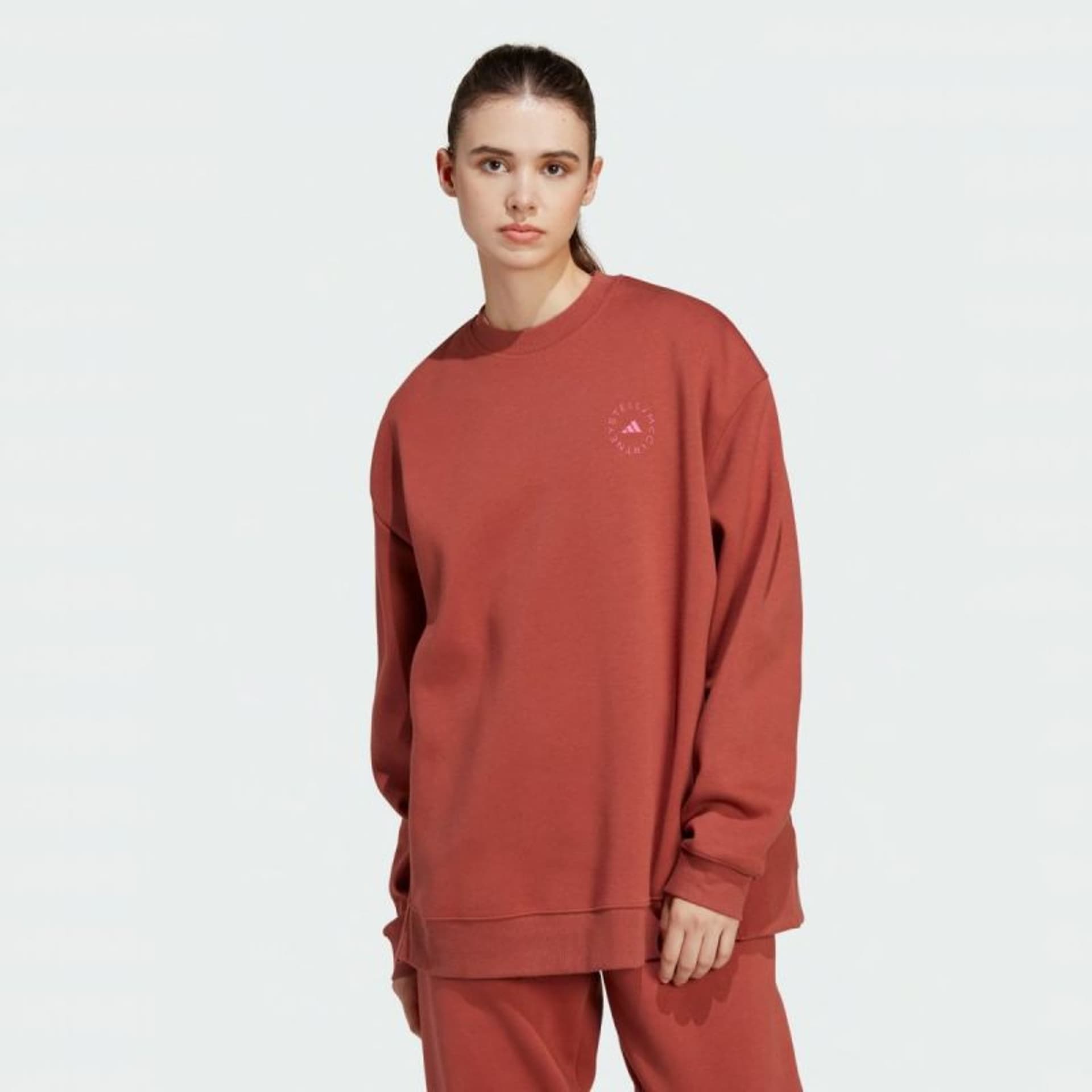 

Bluza adidas by Stella McCartney Sweatshirt W (kolor Czerwony, rozmiar M)