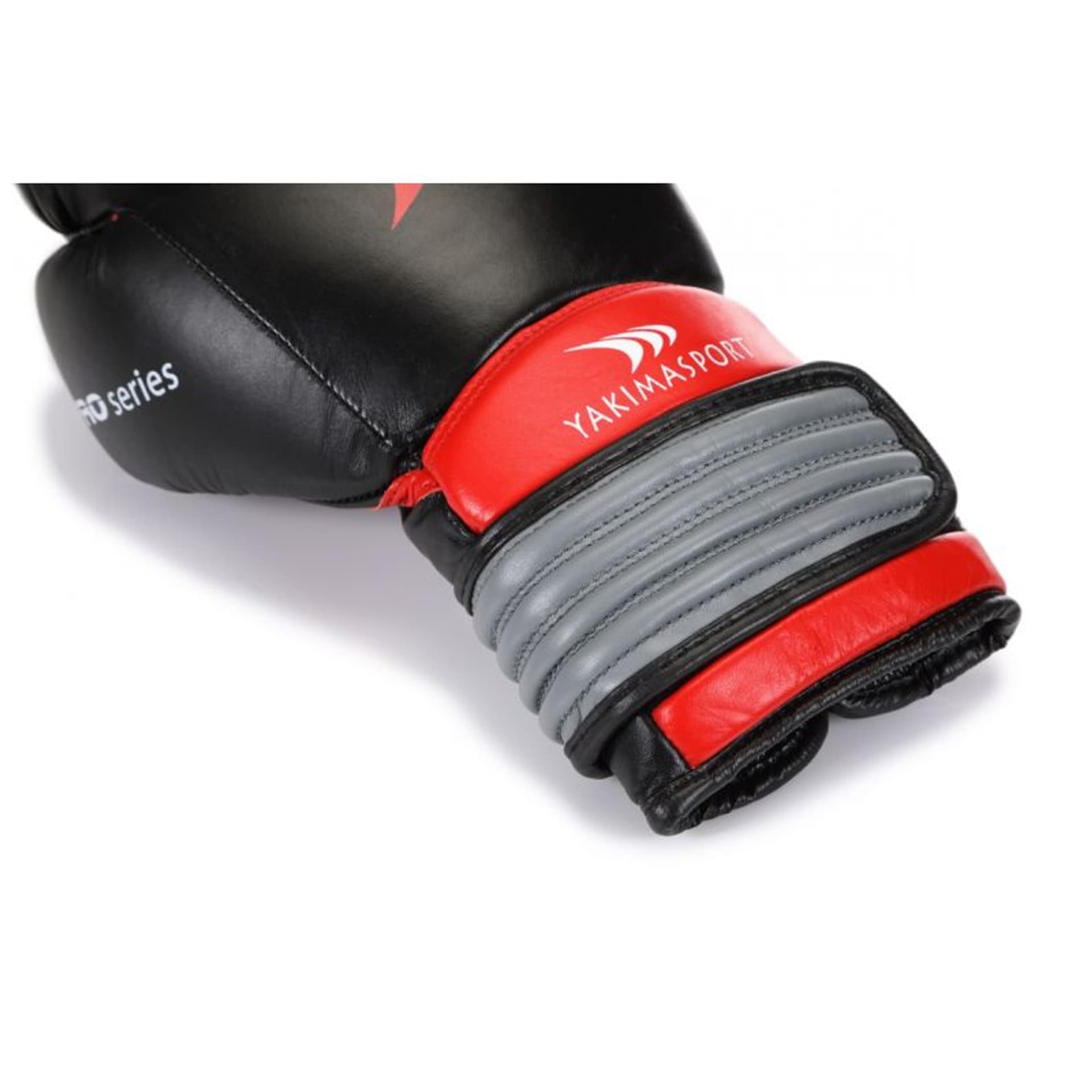 

Rękawice bokserskie Yakima Pro Spider (kolor Czarny. Czerwony, rozmiar 14 oz)