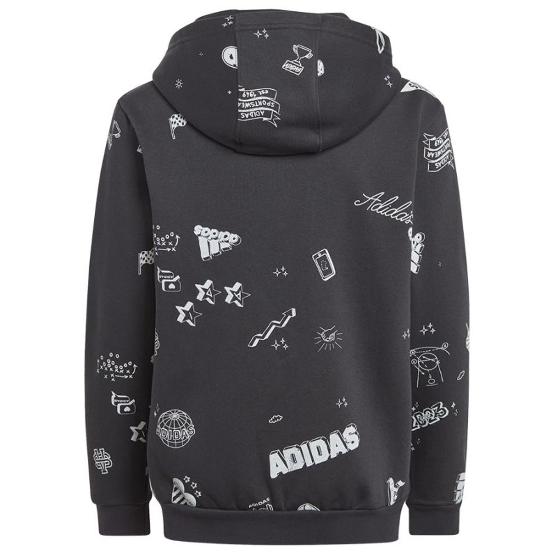 

Bluza adidas Bluv Q3 FZ HD Jr (kolor Czarny