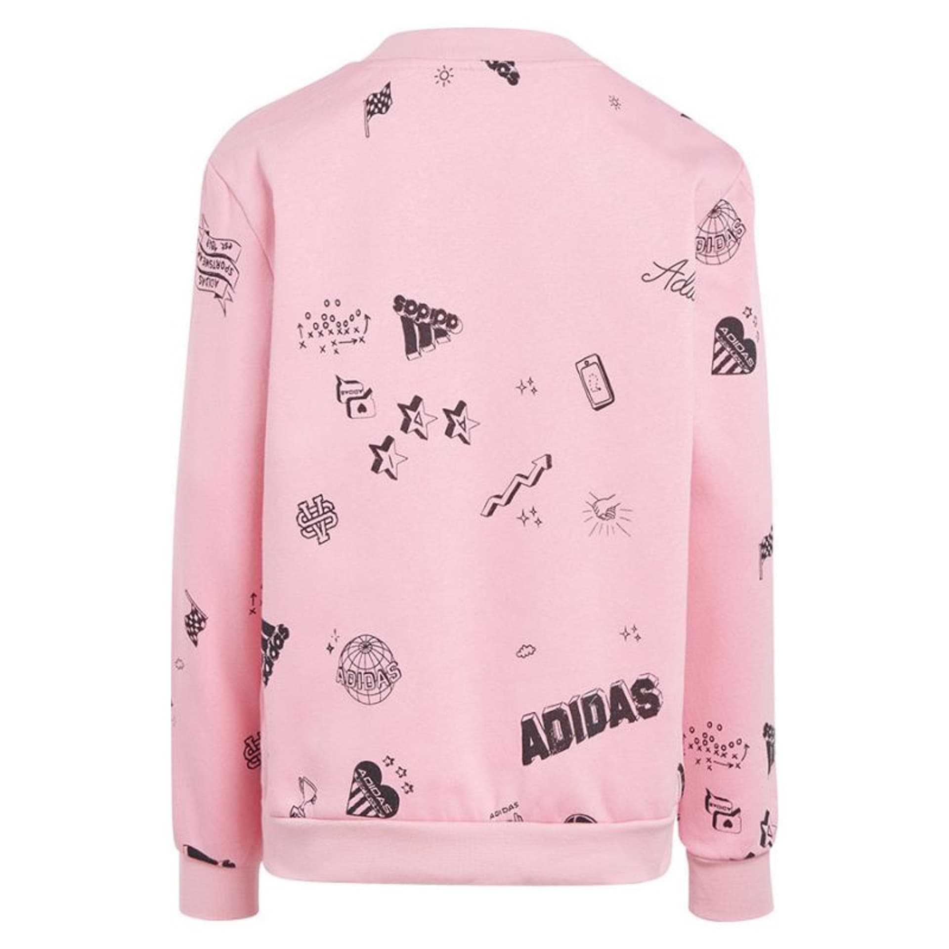 

Bluza adidas Bluv Q3 Sweat Jr (kolor Różowy