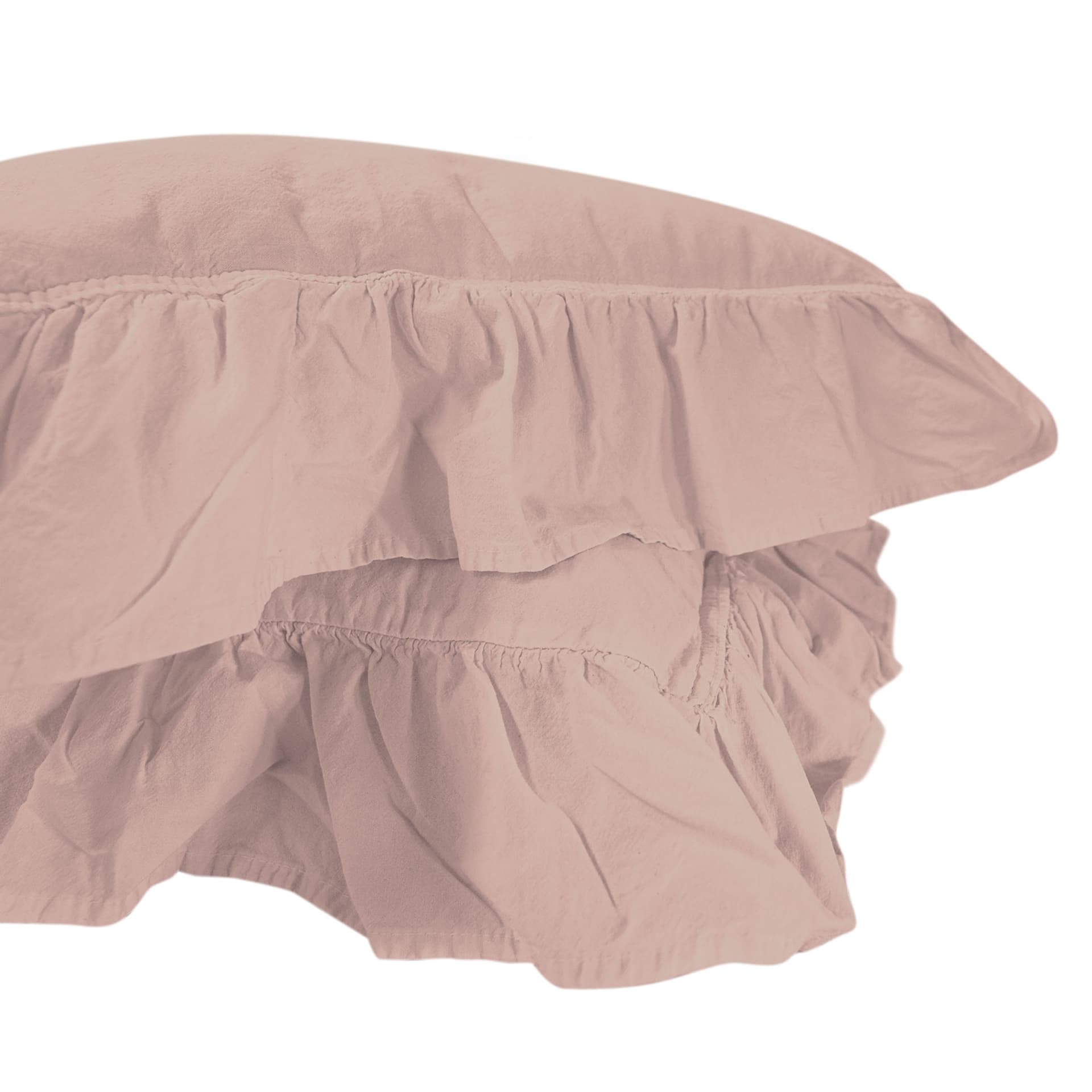 

Poszewka bawełniana komplet CAMELLO ROSES/2x40x40 STONEWASHED