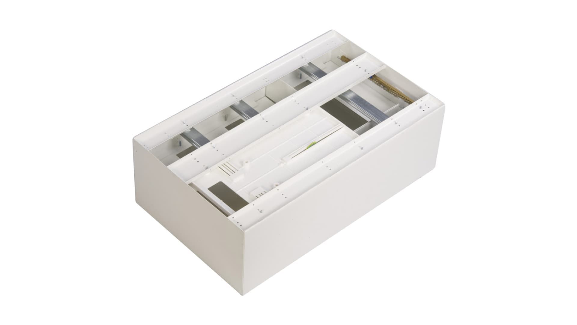 

Szafka licznikowa natynkowa/podtynkowa (uniwersalna) 1-licznikowa 3-fazowa 25 modułów plombowana IP30 115mm z zamkiem RU-25P Z/E