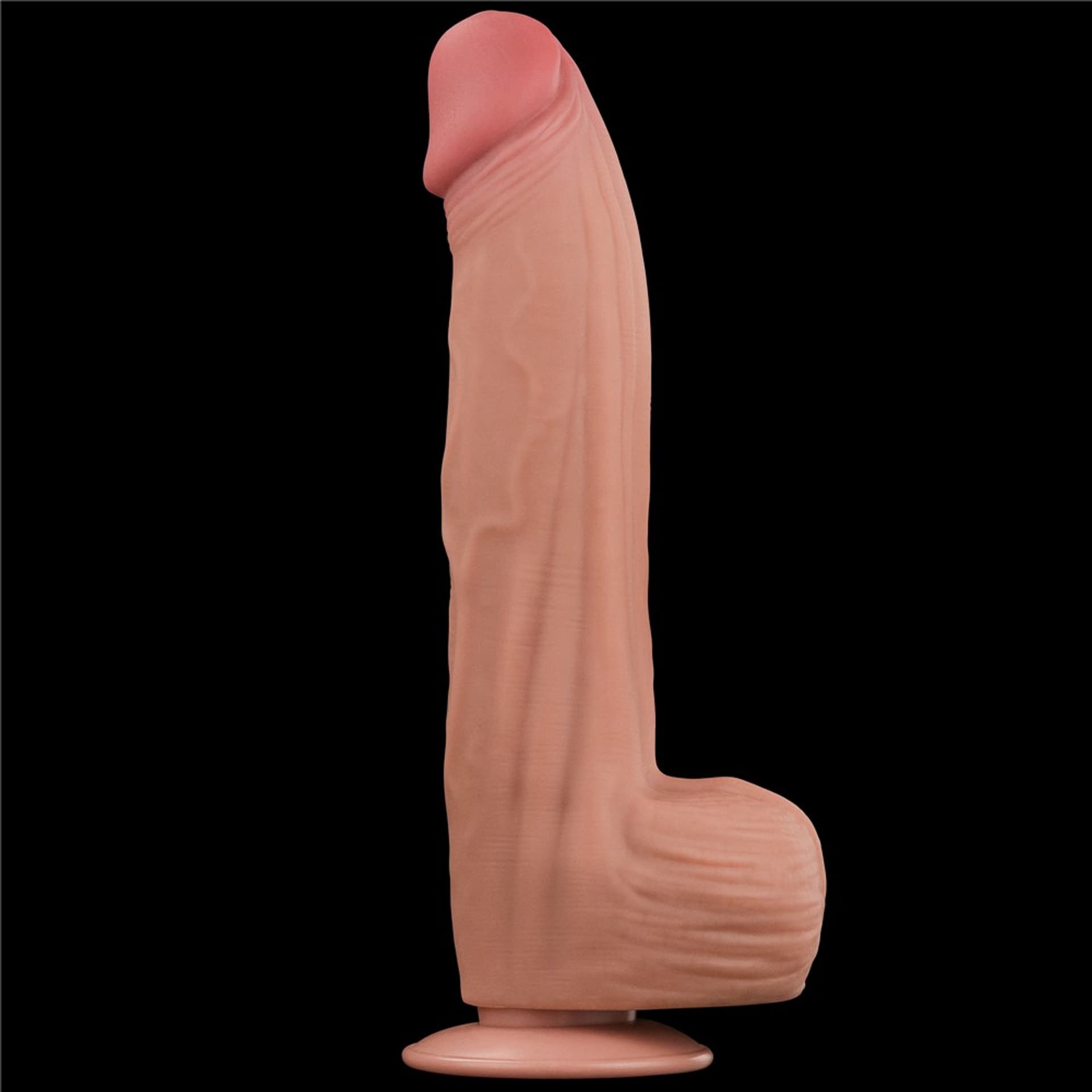 

12'' KING SIZED SLIDING SKIN DUAL LAYER DONG