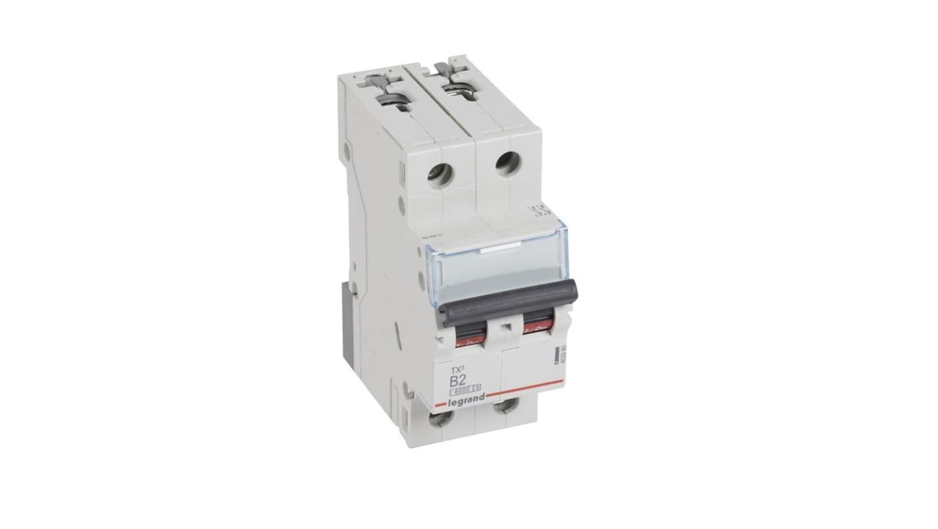 

Wyłącznik nadprądowy 2P B 2A 6kA AC S302 TX3 403380