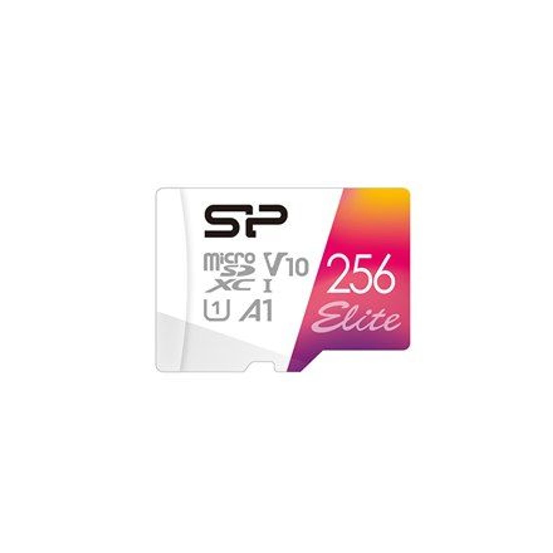 

Karta pamięci Silicon Power microSDHC UHS-I Elite 256 GB, microSDHC/SDXC, pamięć Flash klasa 10
