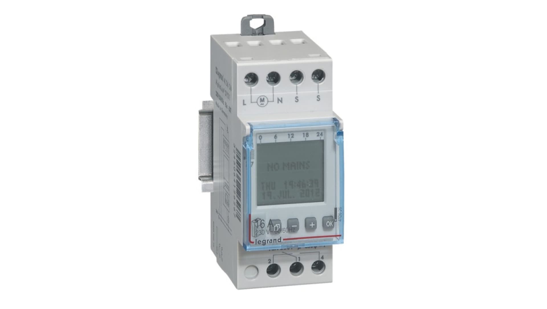 

Wyłącznik zmierzchowy programowalny 16A 250V, 2000W/VA 3-100000lx IP65 412626