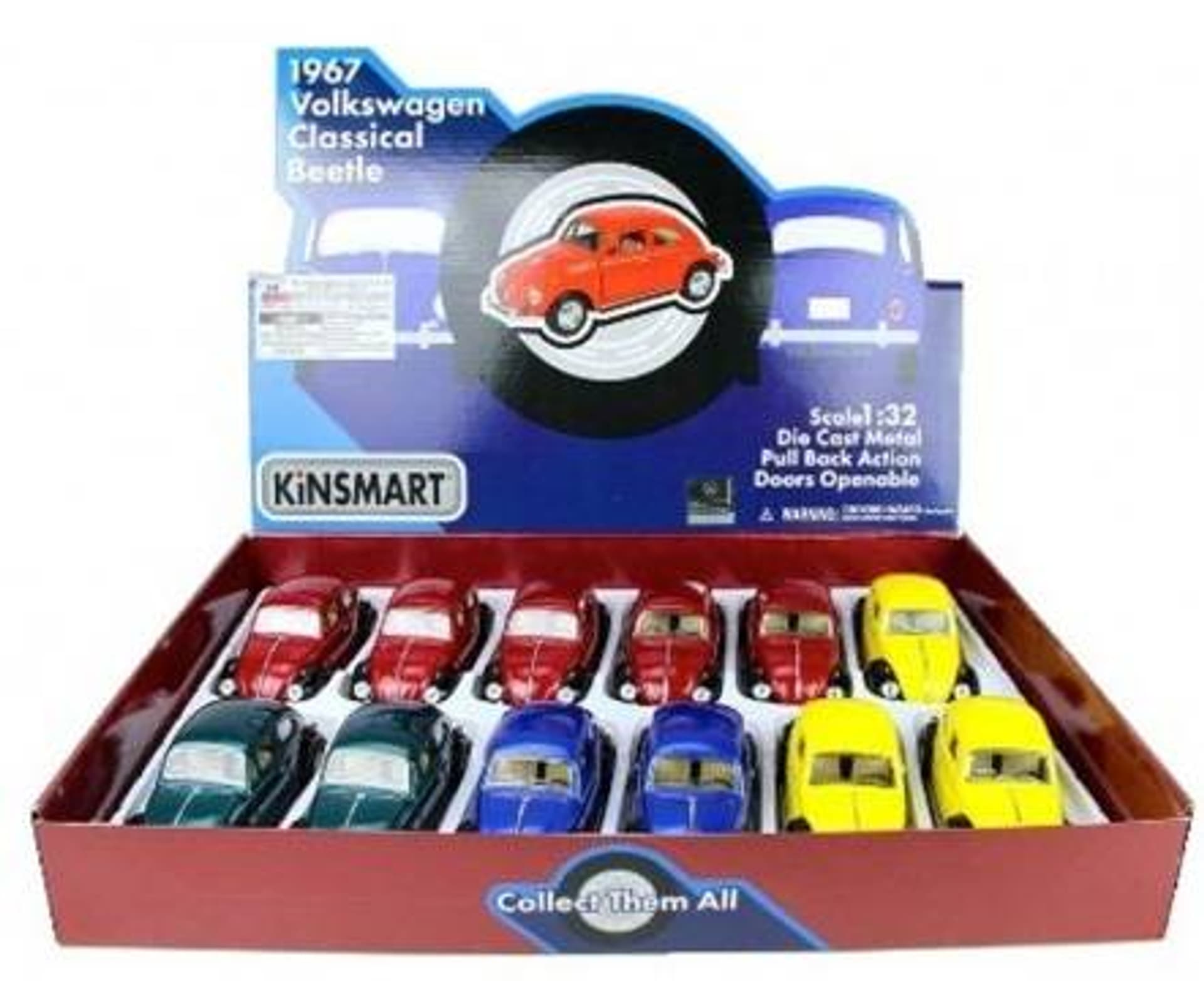 

AUTO SAMOCHÓD METALOWY VOLKSWAGEN BEETLE 1:32