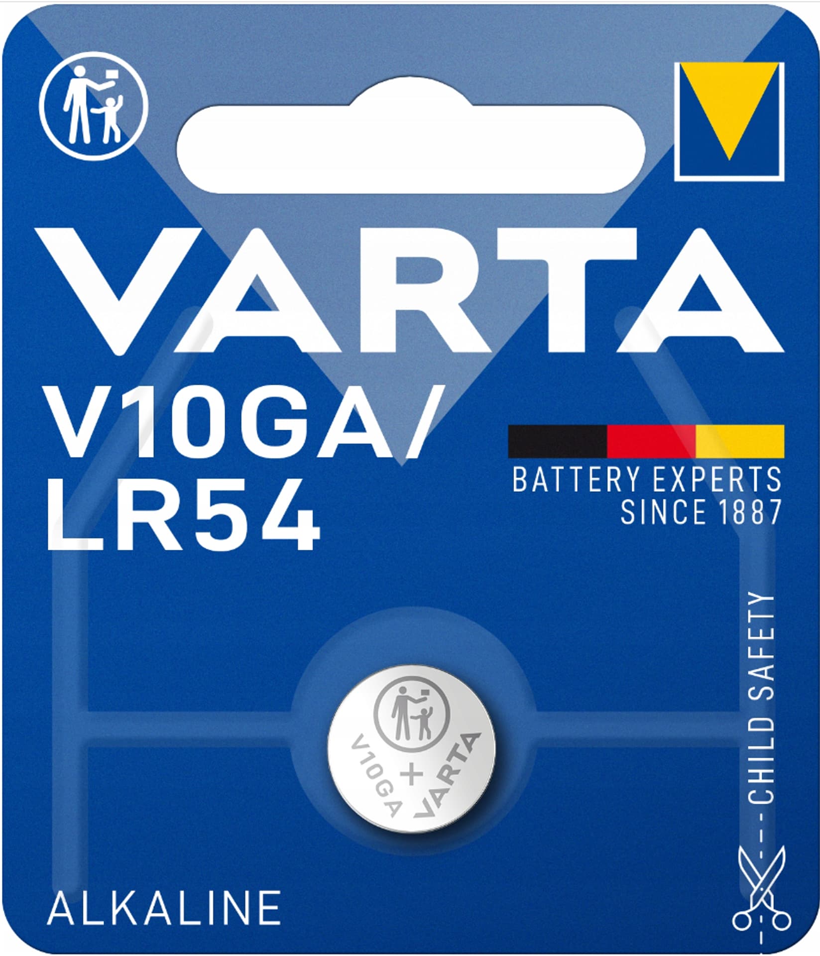 

BATERIA ALKALICZNA VARTA V10GA (typ LR54) 1szt, Typ lr54) 1sz