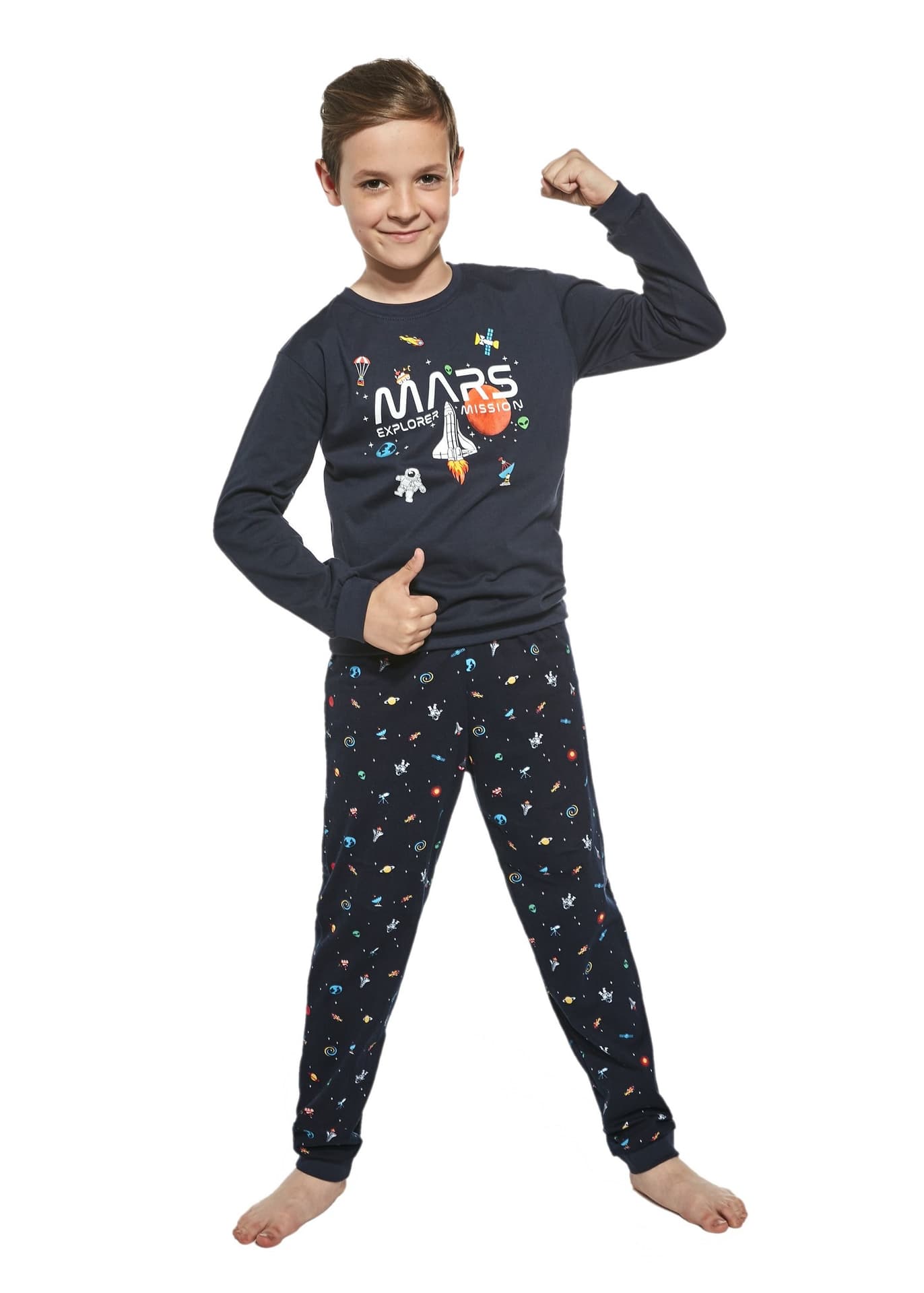 

PIŻAMA CORNETTE CHŁ KD-593/141 MARS (kolor granat, rozmiar 98-104)