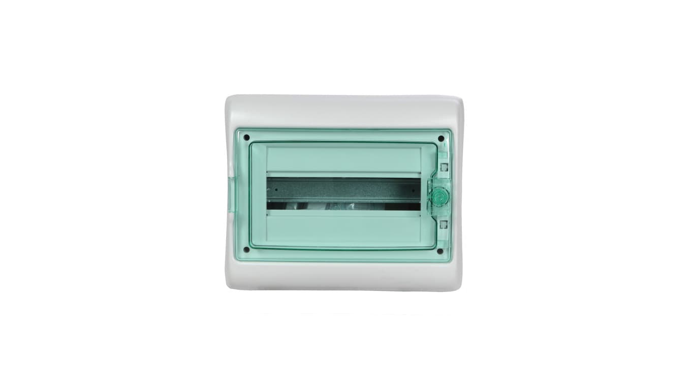 

Obudowa natynkowa Kaedra IP65 KDR-1-12-NT-T drzwi transparentne 1 rząd 12 modułów/rząd
