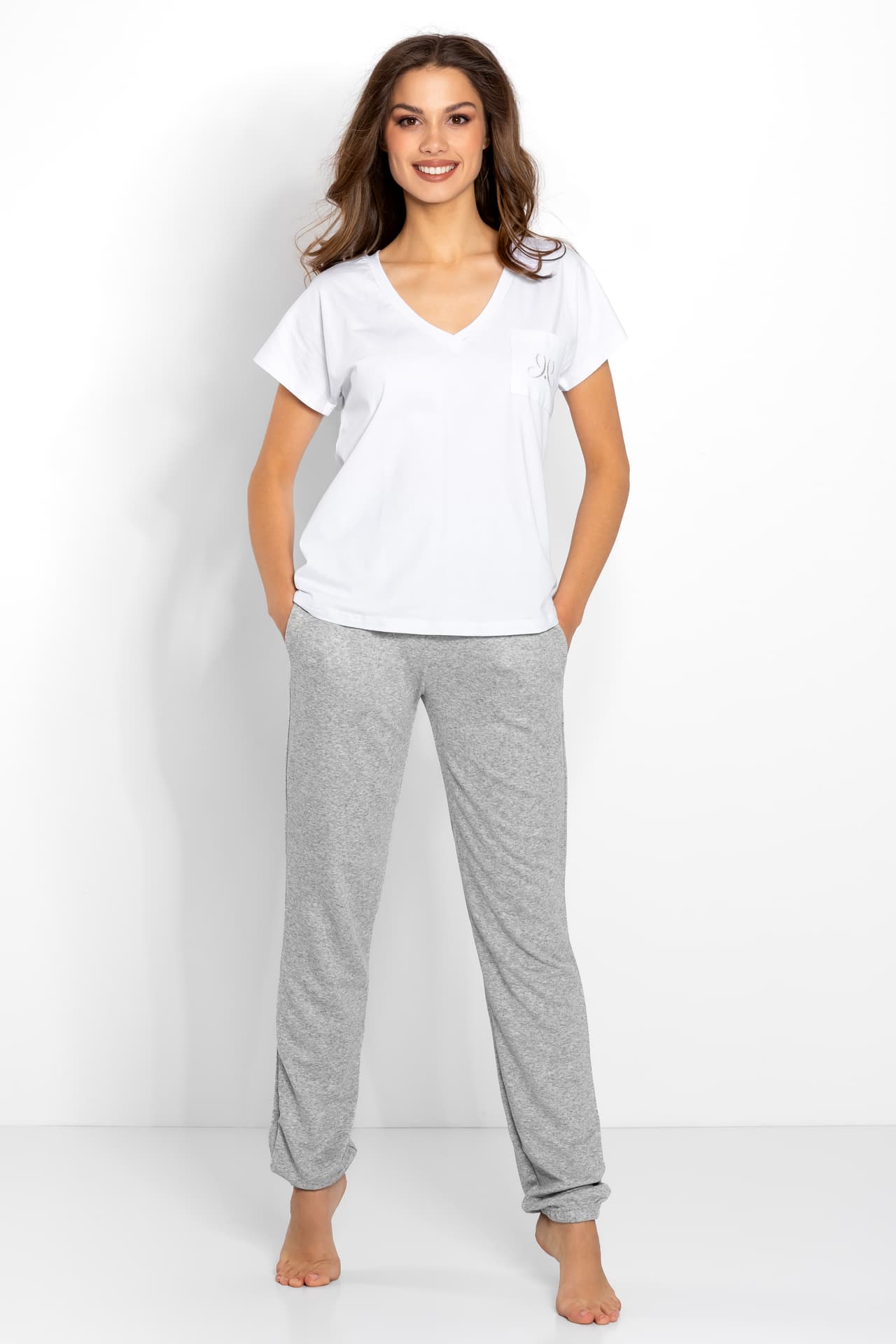 

Komplet Chill Out White-Grey (Rozmiar M)