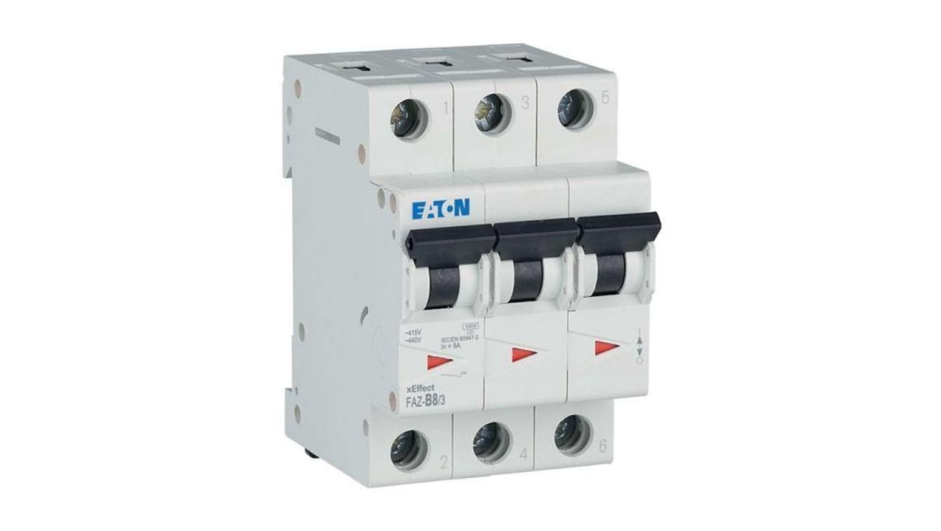 

Wyłącznik nadprądowy 3P B 8A 15kA AC FAZ-B8/3 278842
