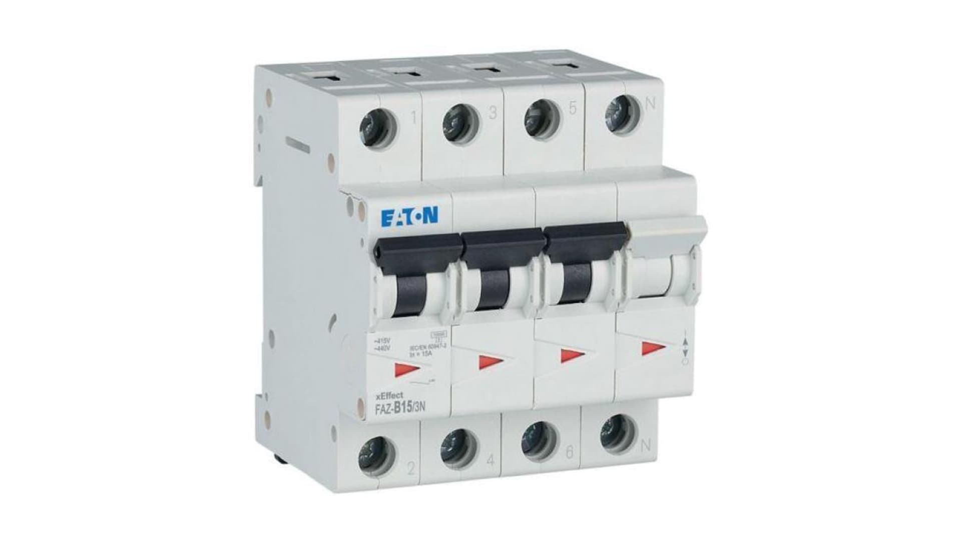 

Wyłącznik nadprądowy 3P+N B 15A 15kA AC FAZ-B15/3N 278948