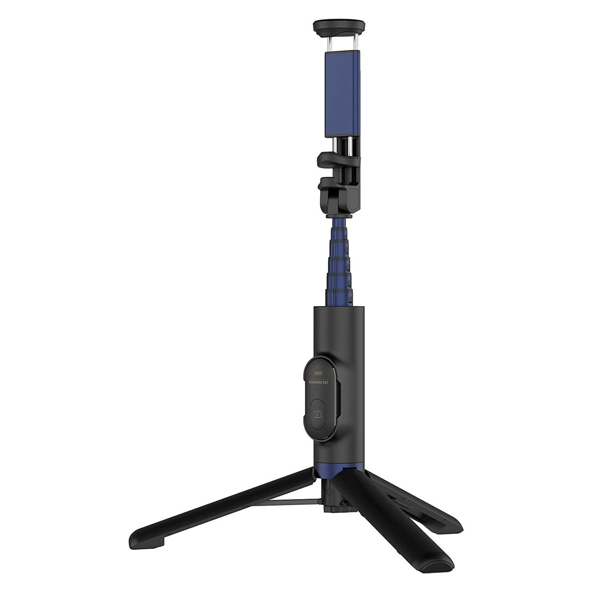 

Samsung selfie stick do zdjęć teleskopowy kijek statyw z pilotem czarny (GP-TOU020SAABW)